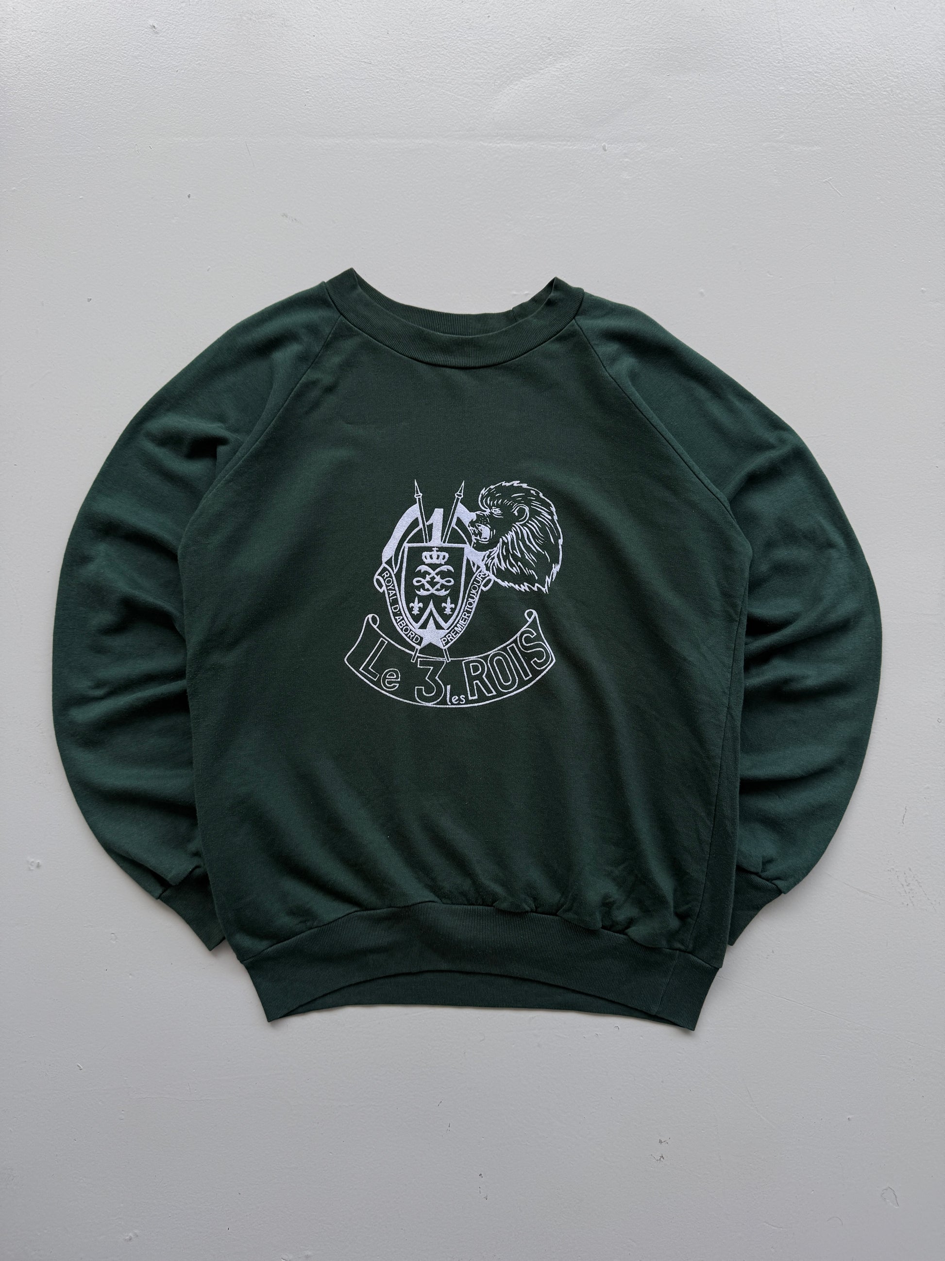 Le 3 Rois French Military Made in France Vintage Sweatshirt - Medium