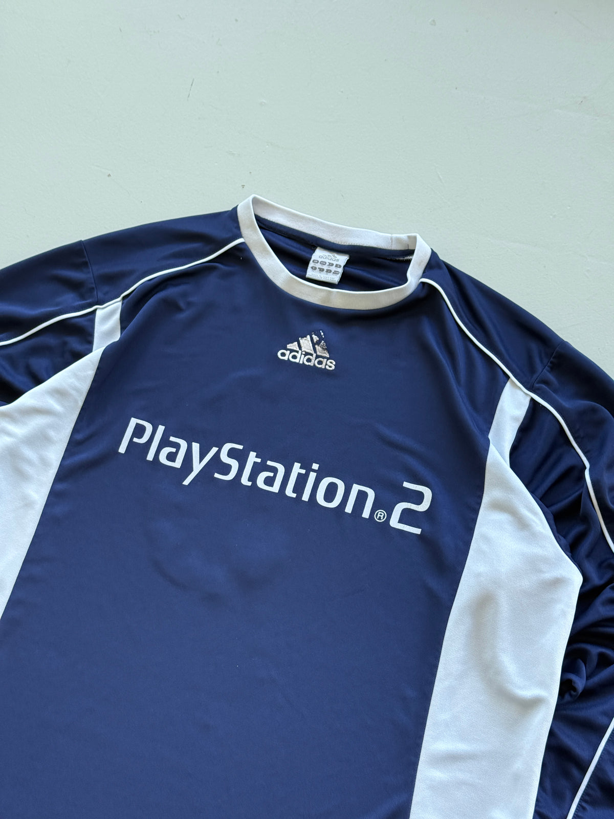 Adidas PlayStation 2 La Voz de Galicia Y2K Football Shirt #9 - Medium