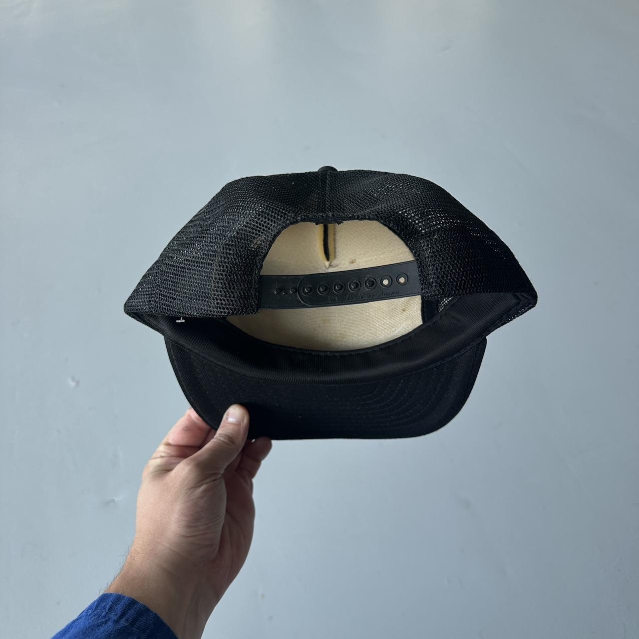 Black Corvette Vintage SnapBack Trucker Cap