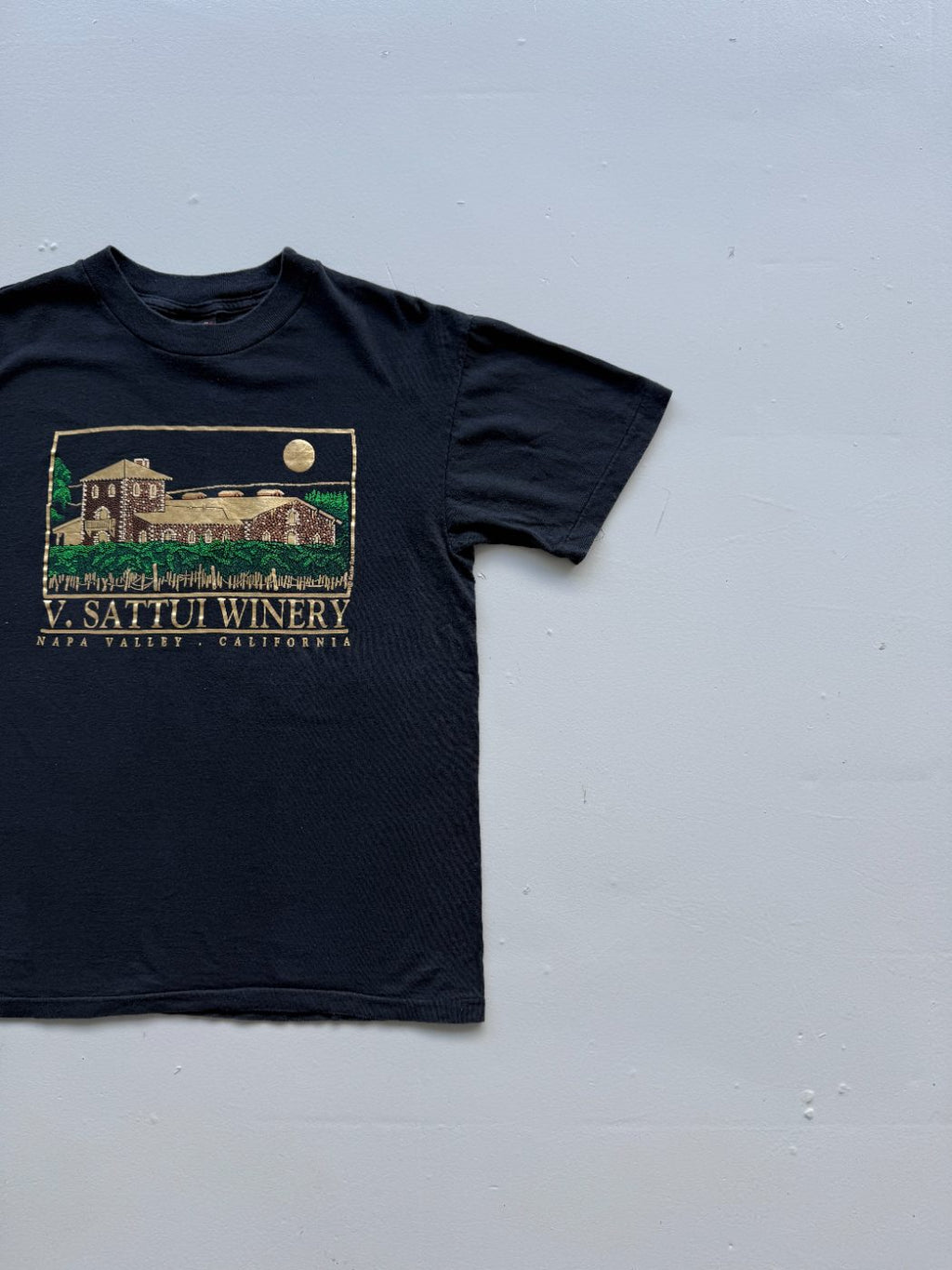 Winery Napa Valley Made in USA Vintage Single Stitch T-Shirt - Small