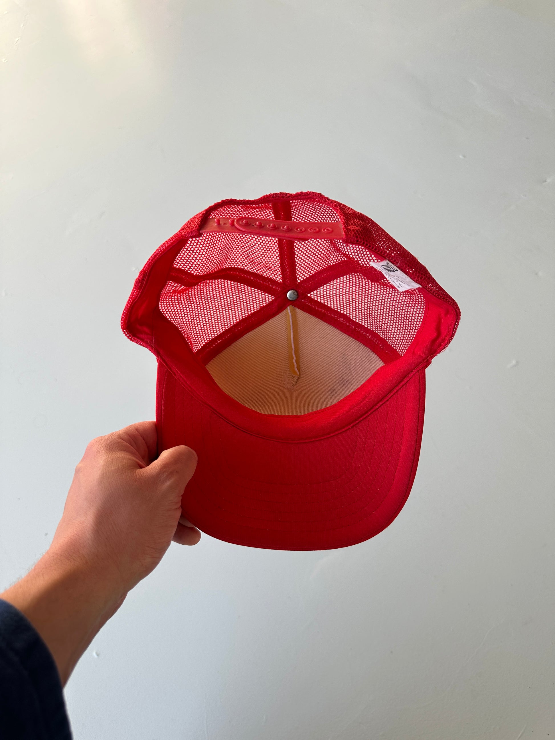 Fisherman's Code Slogan Vintage Foam & Mesh SnapBack Trucker Cap