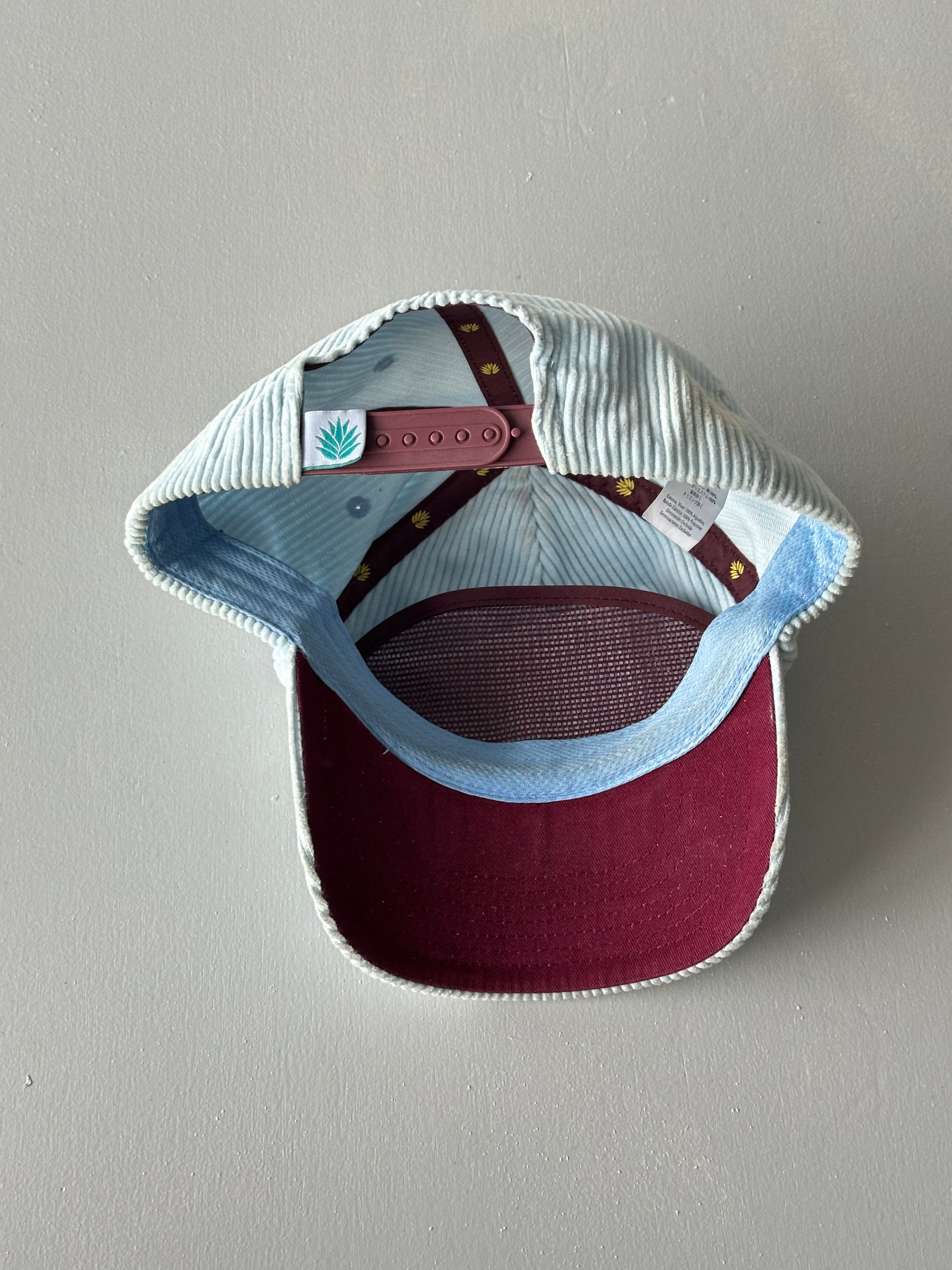 Light Blue Sendero Provisions Co. Spirit of the West Vintage SnapBack Trucker Ca