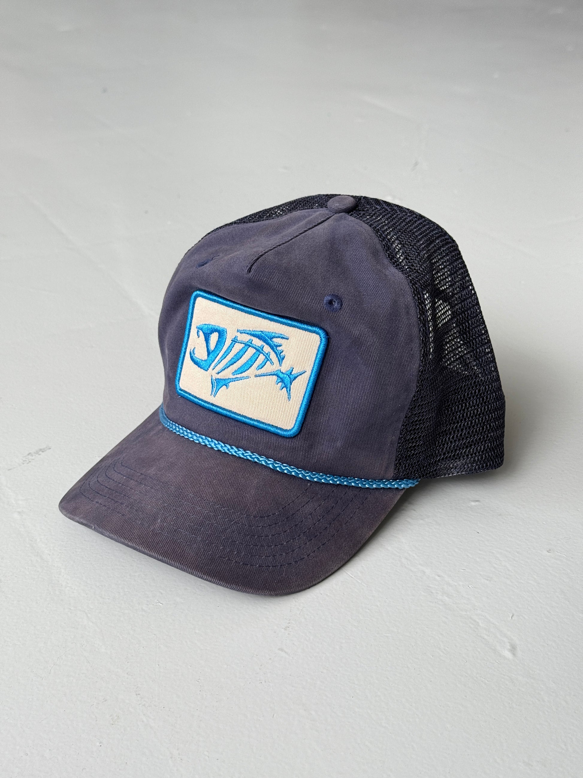 Navy Blue G.Loomis Vintage Cotton SnapBack Trucker Cap