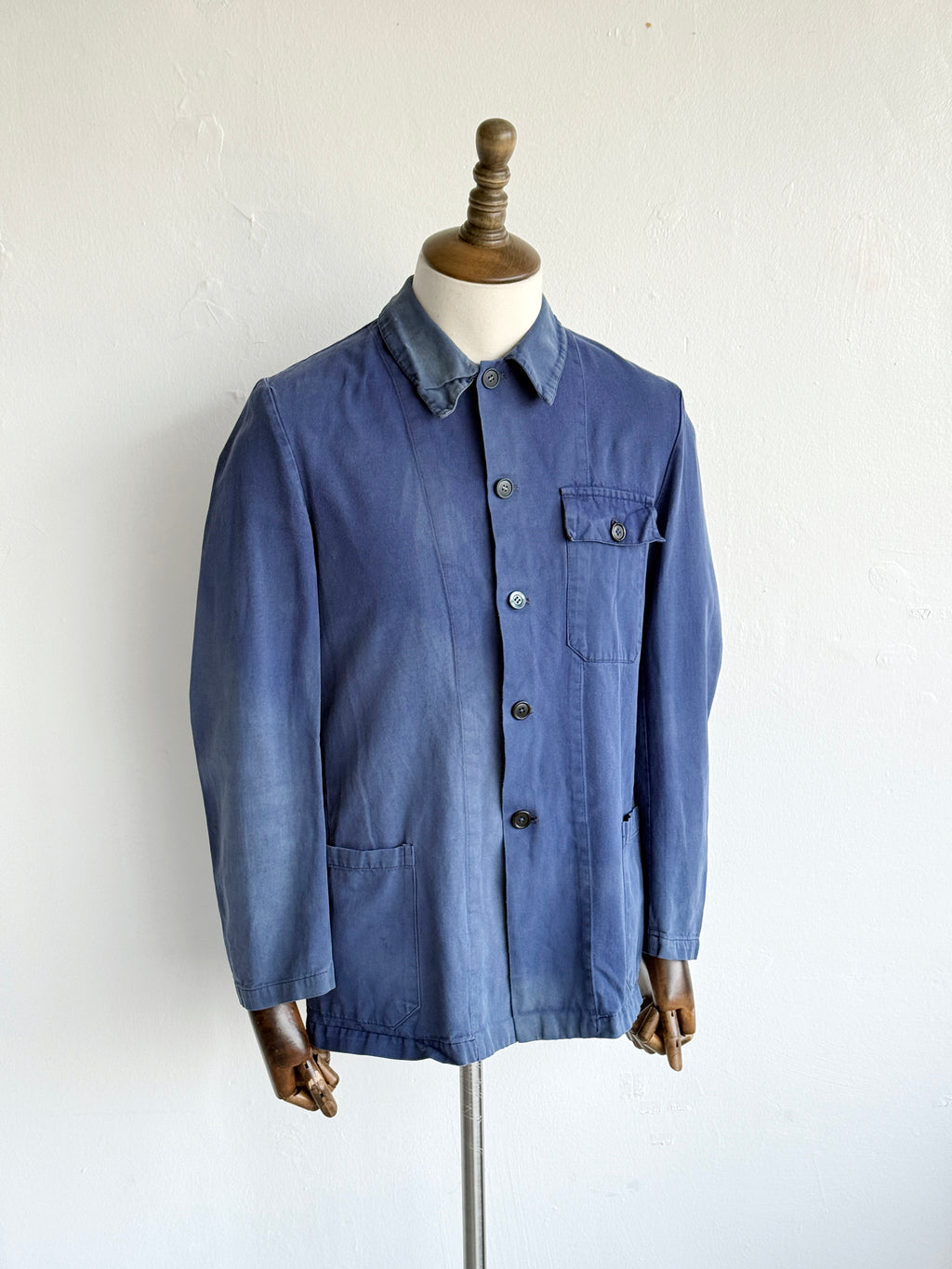 Blue Fraizzoli & C. 1960s Vintage Workwear Chore Jacket CH531