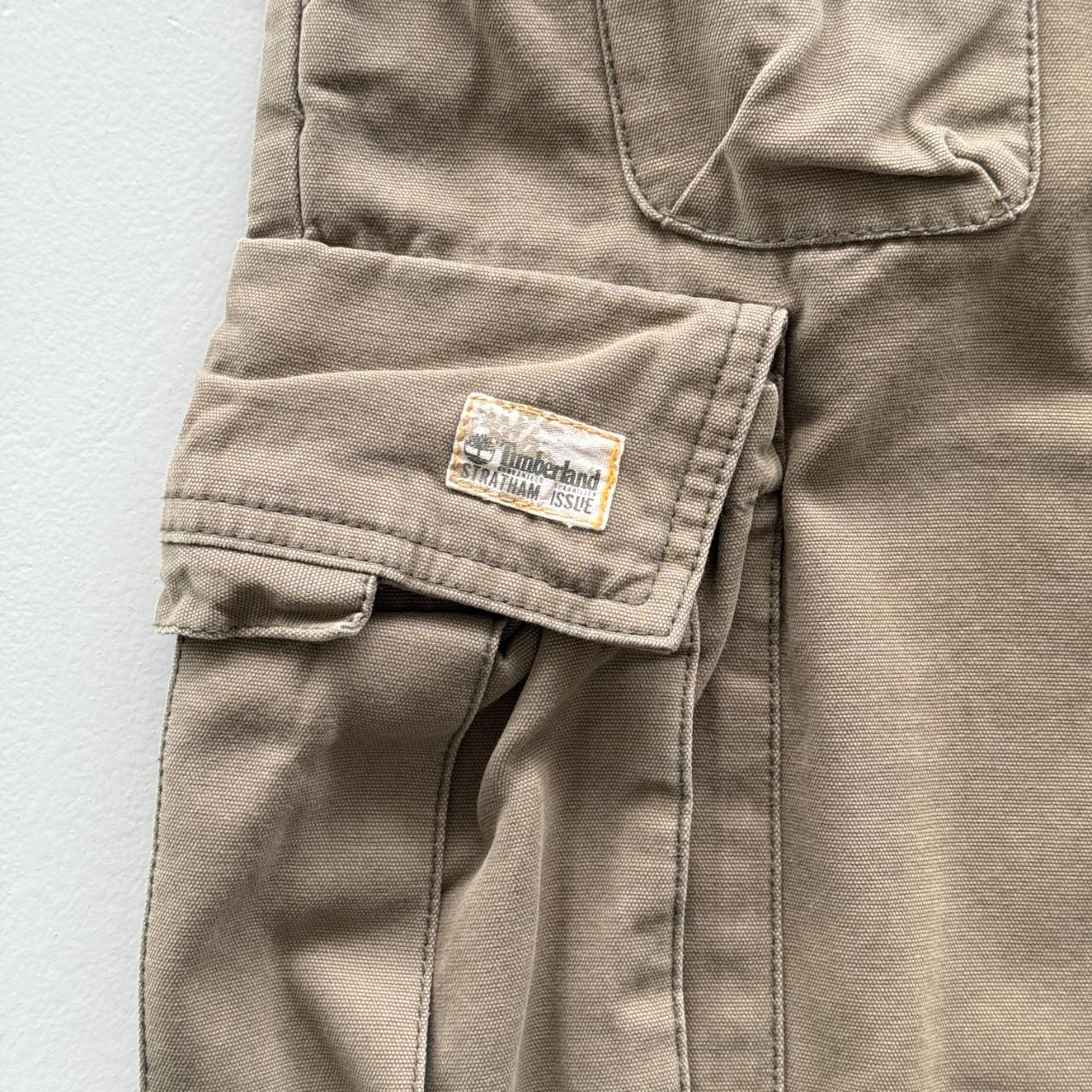 Tan Timberland Cotton 00’s Cargo Shorts - 32"