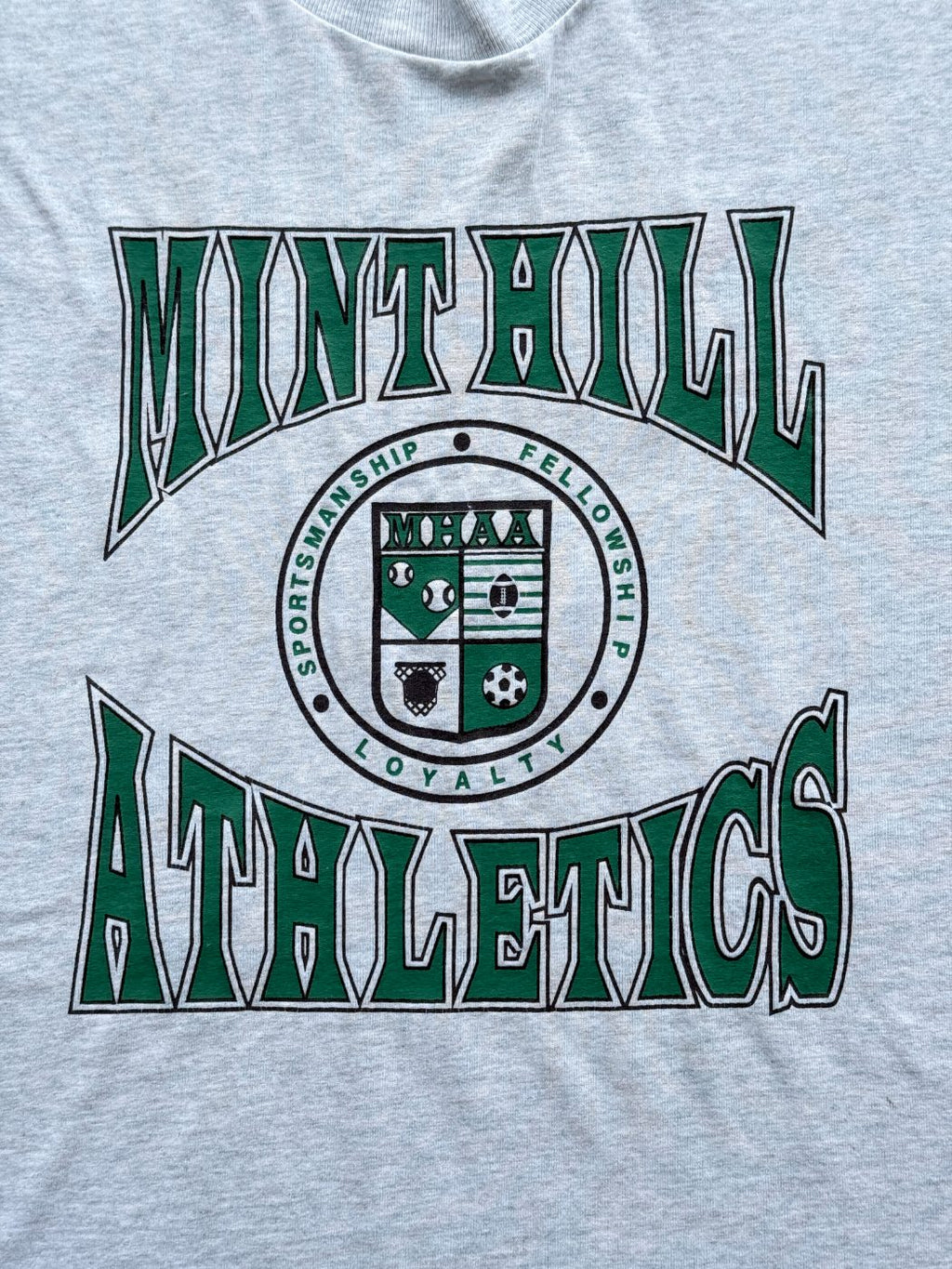 Mint Hill Athletics MHAA Single Stitch Vintage Graphic T-Shirt - XL