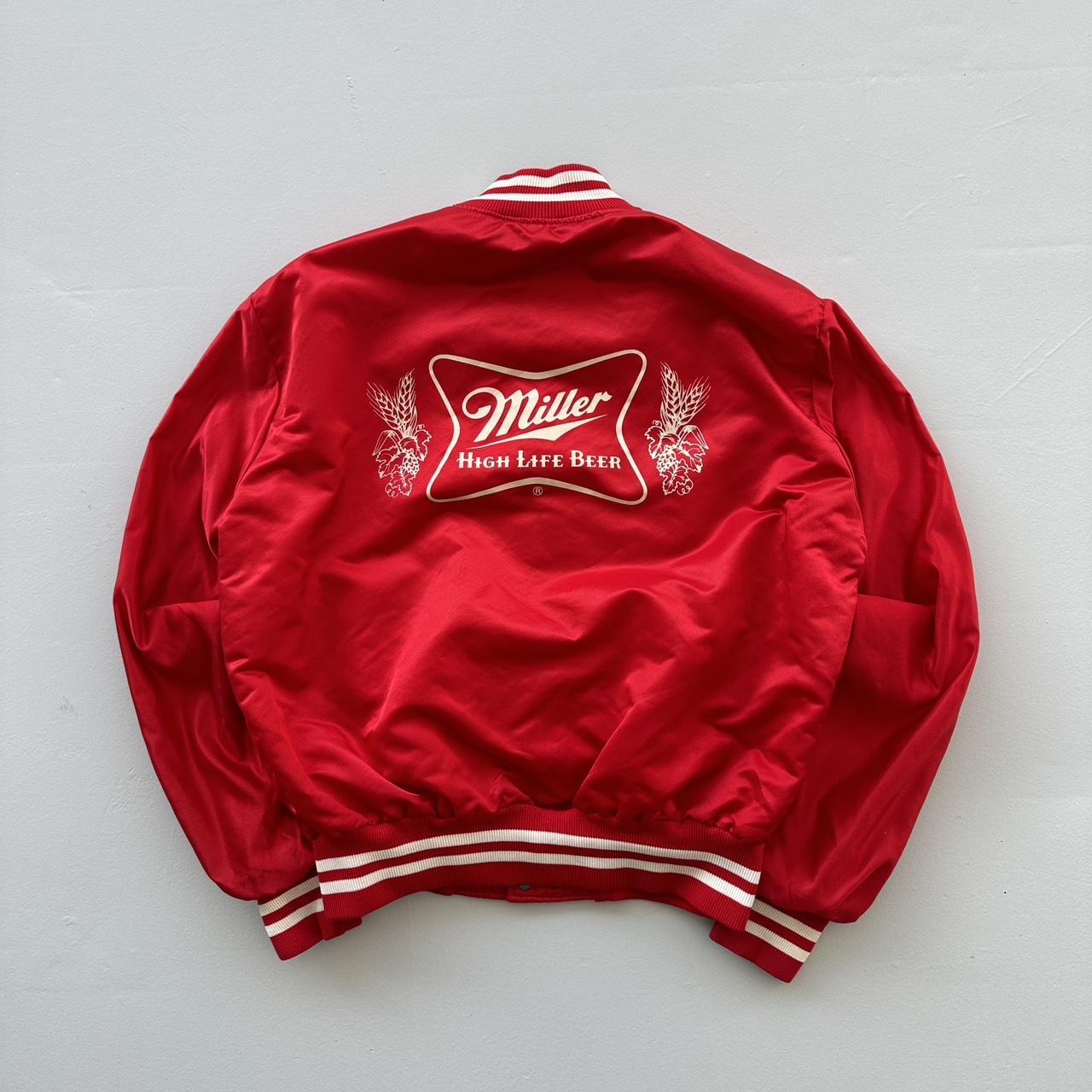 Miller Lite Beer 80’s Red Vintage Varisty Jacket - Small