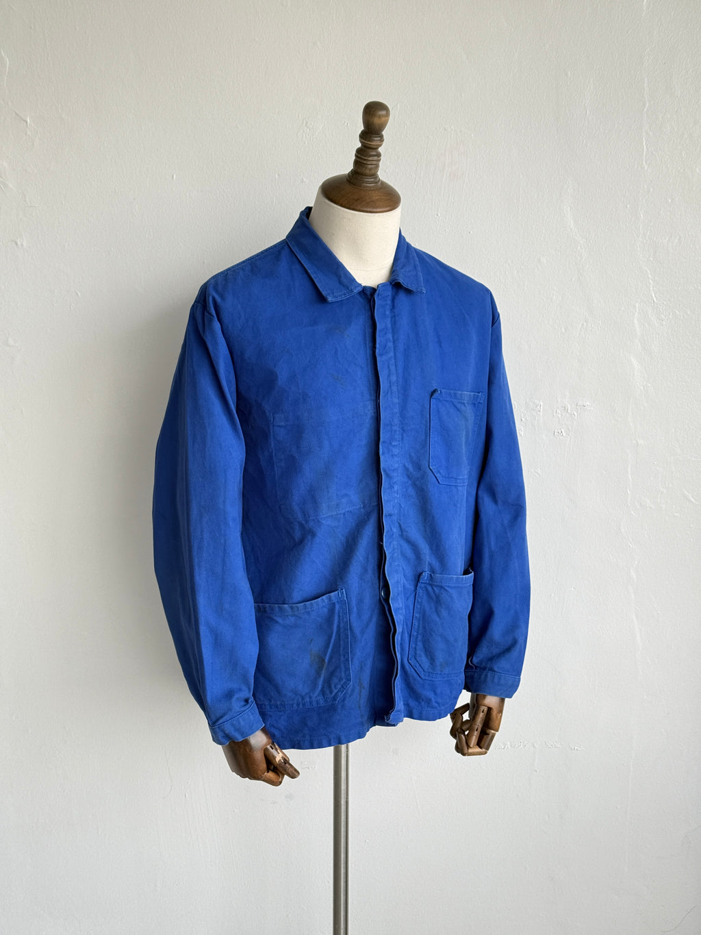 Blue Ergos French Vintage Workwear Chore Jacket CH440 - Medium