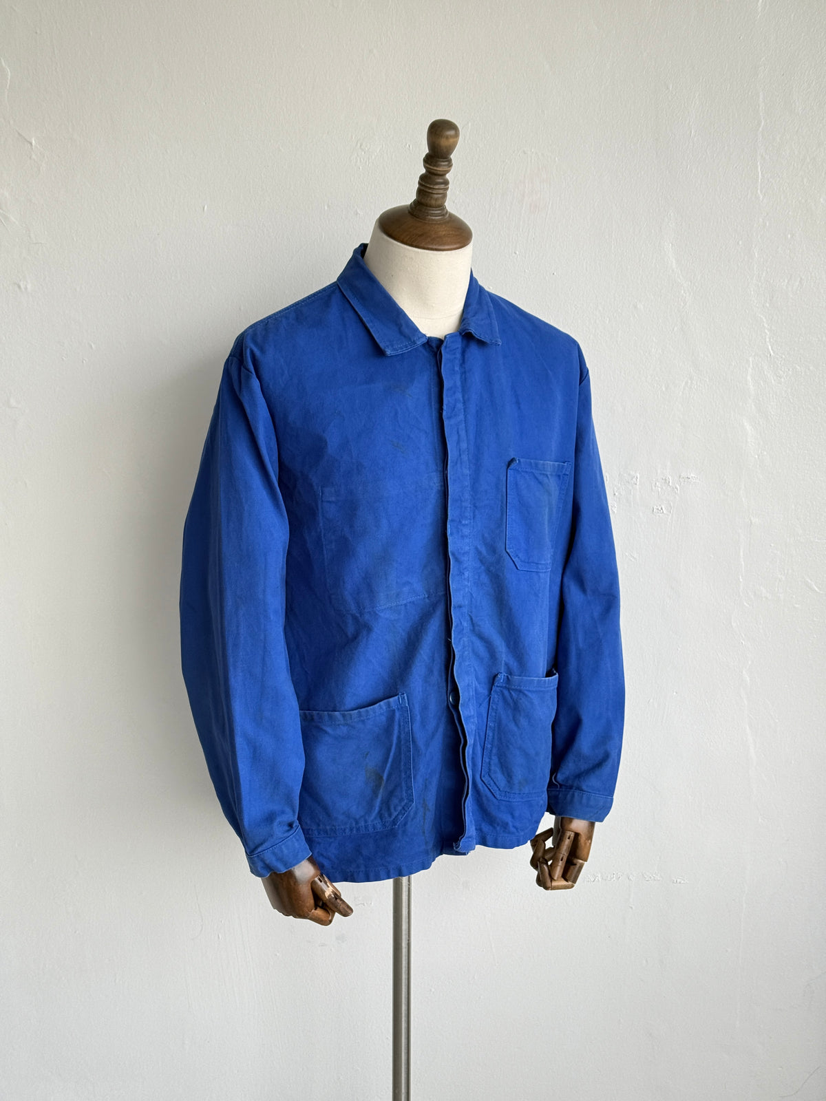 Blue Ergos French Vintage Workwear Chore Jacket CH440 - Medium