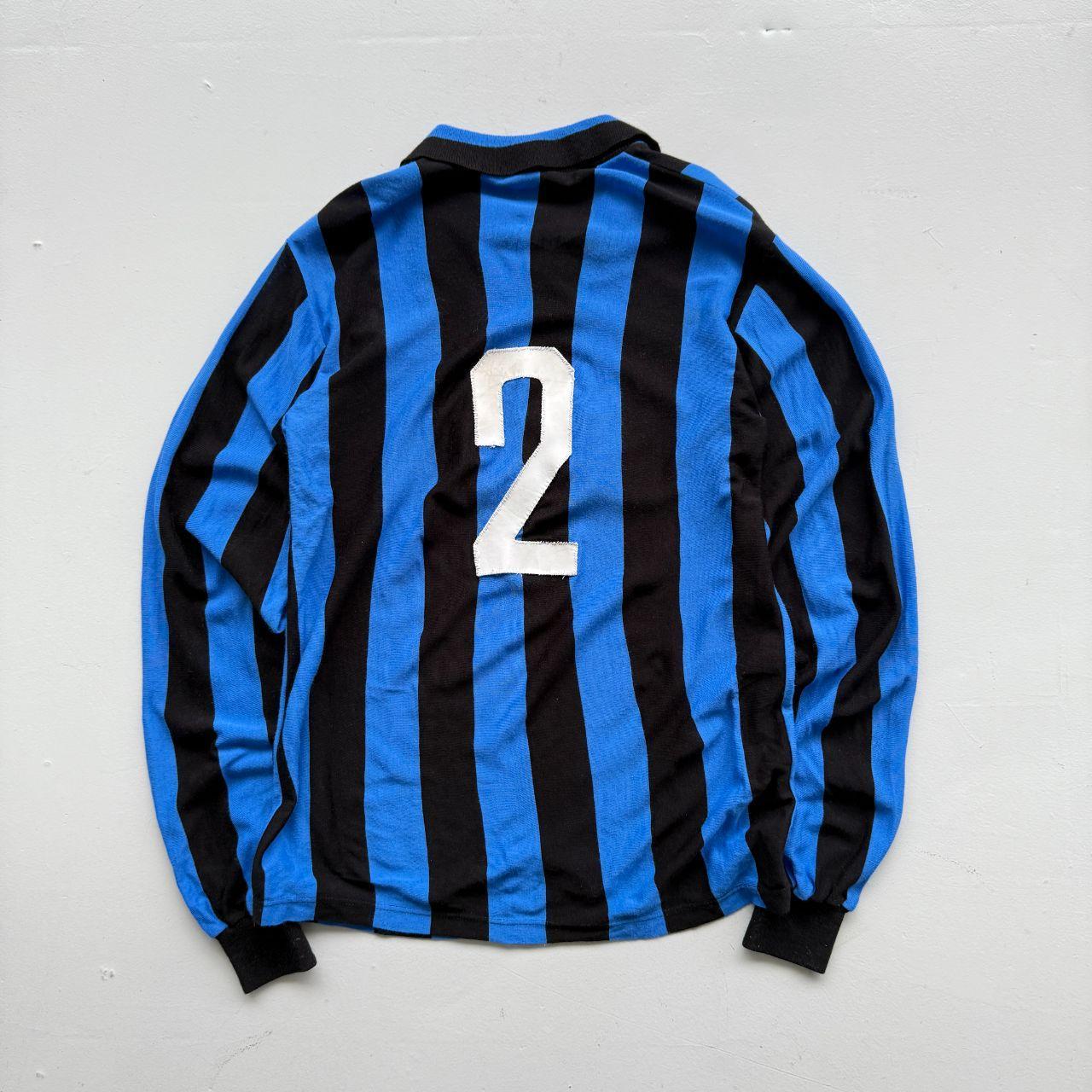 Rare Uhlsport Inter Milan 1988-89 Long Sleeve Football Top - Medium