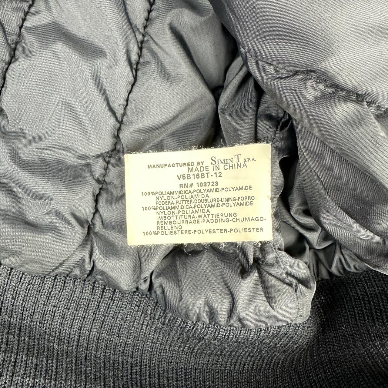 Armani Black Y2K Puffer Jacket - Medium