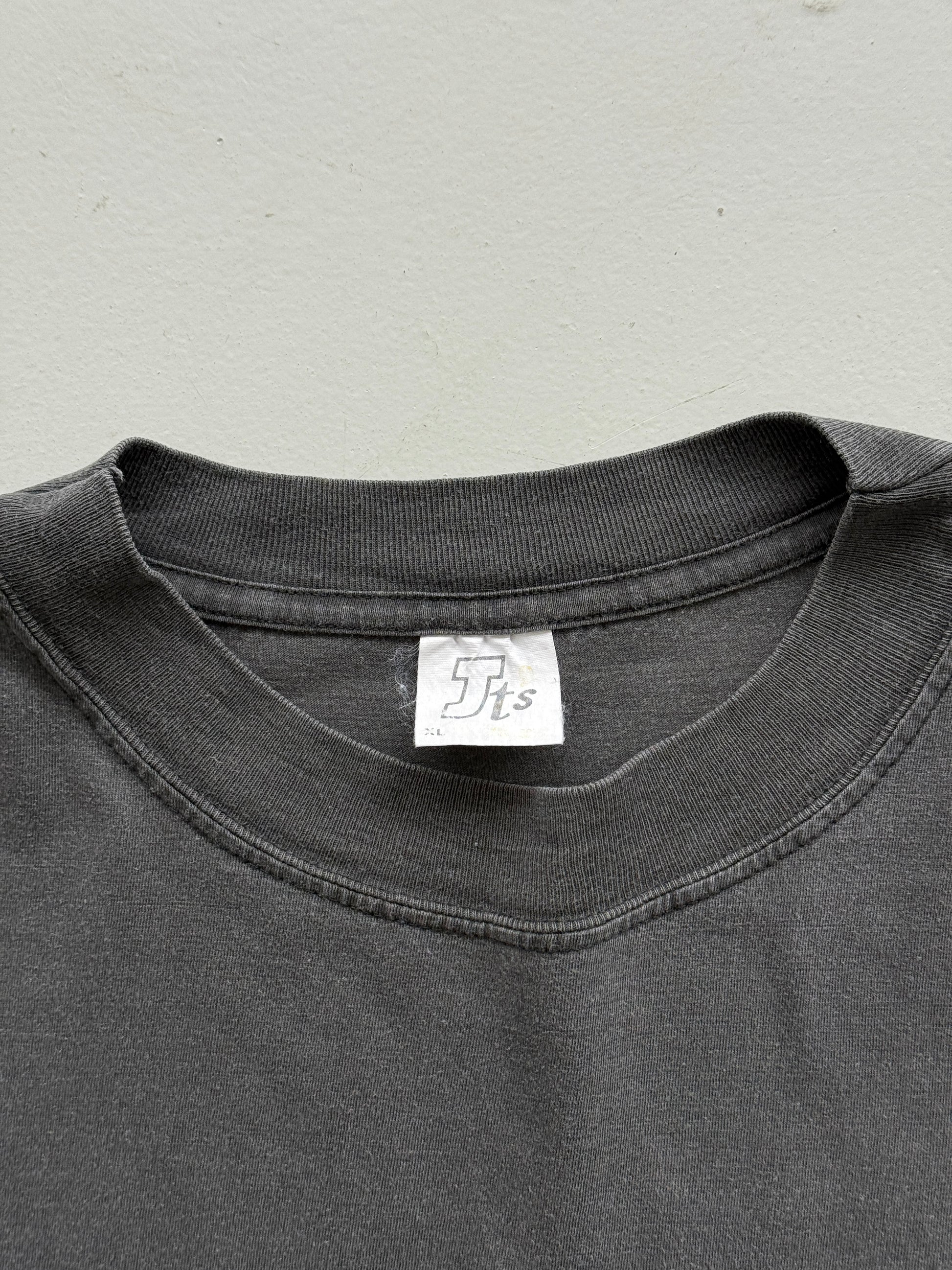 Black BloodNet 90's Vintage Cyberpunk Graphic Gaming T-Shirt - Large