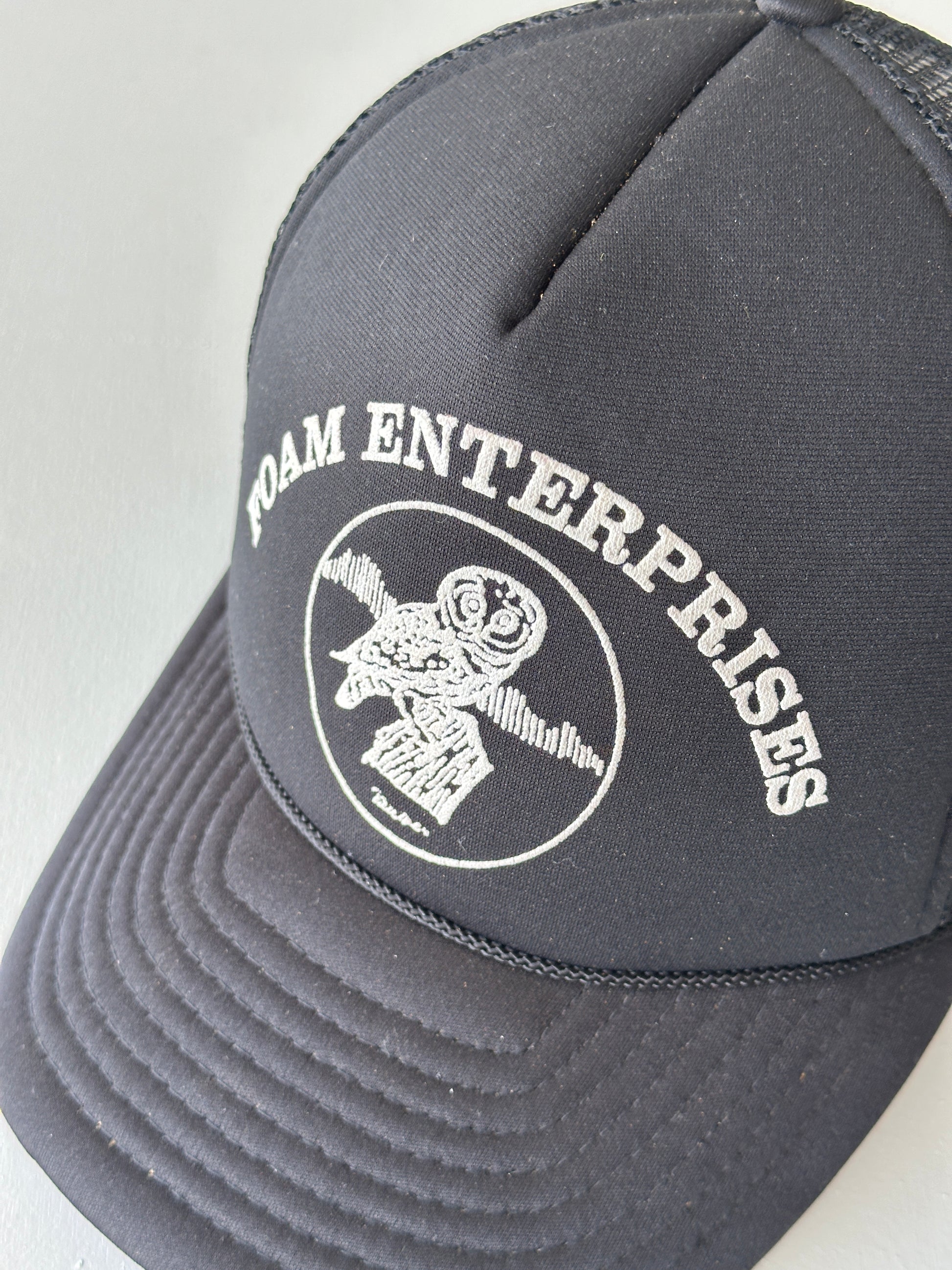 Black Foam Enterprises 90's Vintage Foam and Mesh SnapBack Trucker Cap