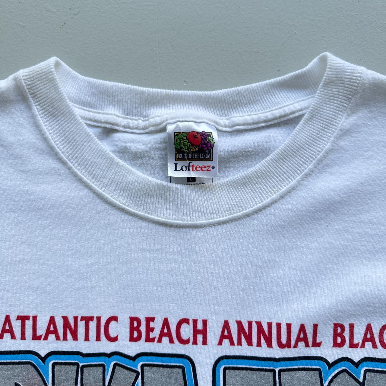 White Bike Fest 2002 Atlanta 00s Vintage T-shirt - Large