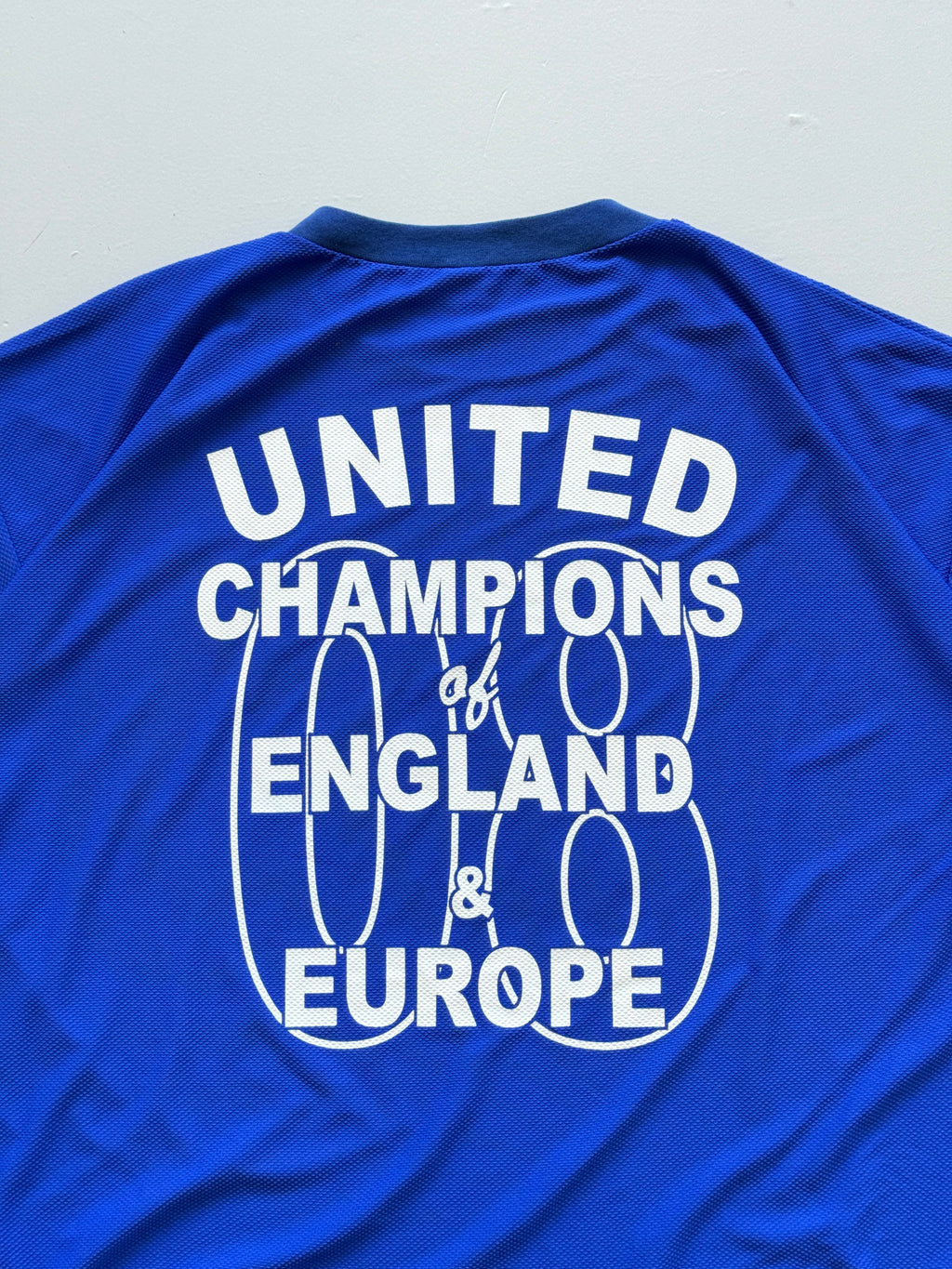 Manchester United Champions 2008 England & Europe Graphic T-Shirt - XL
