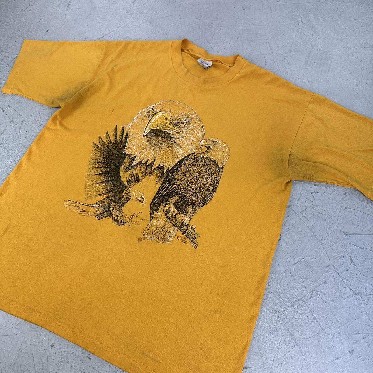 Eagle Yellow 90s vintage T-shirt - Medium