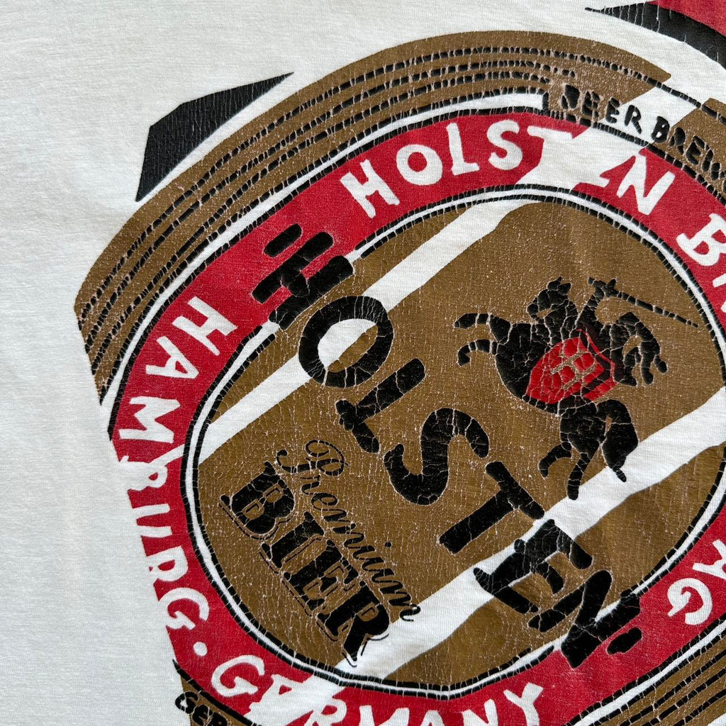 White Holsten Vintage 90s T-shirt - XL