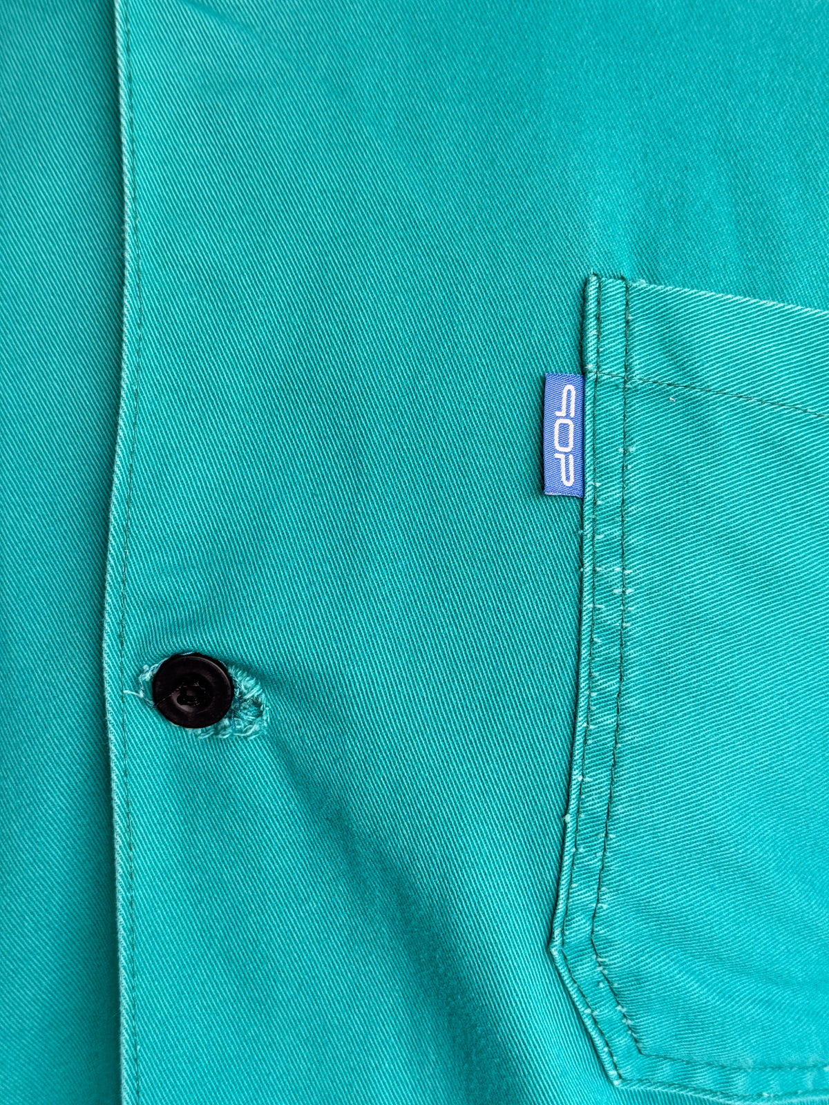 Turquoise 90's Vintage Workwear Chore Jacket CH495 - XL