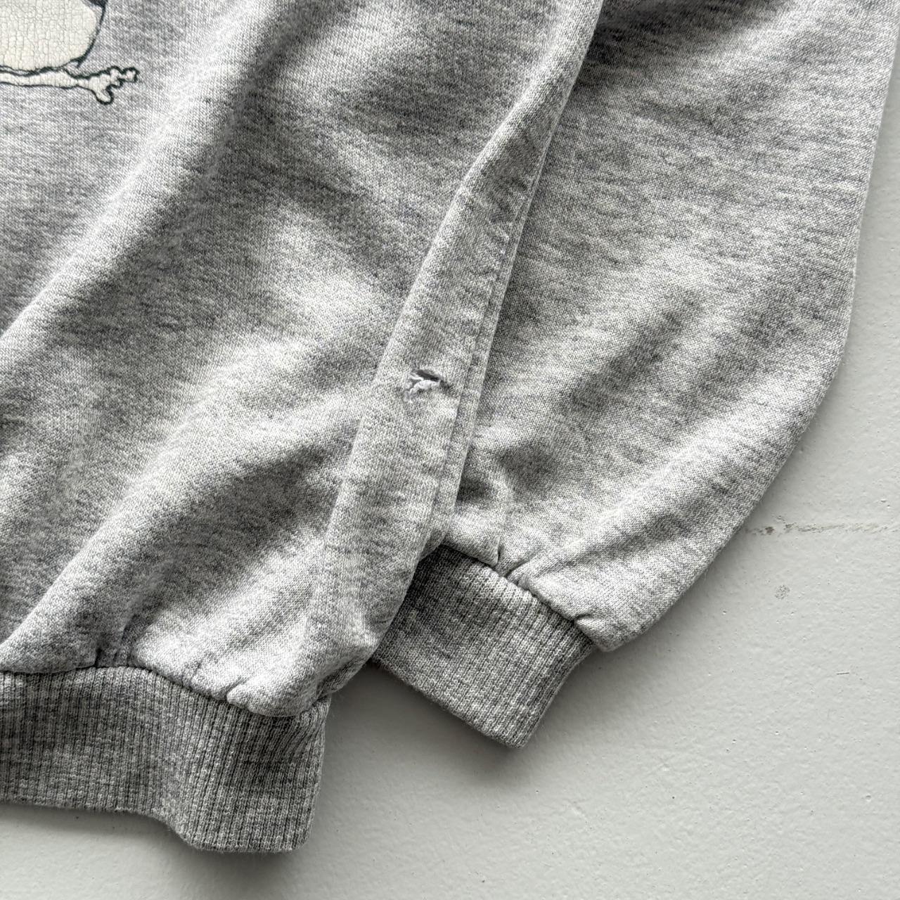 Grey Antarctica 90’s Vintage Afterhood Hoodie - Large