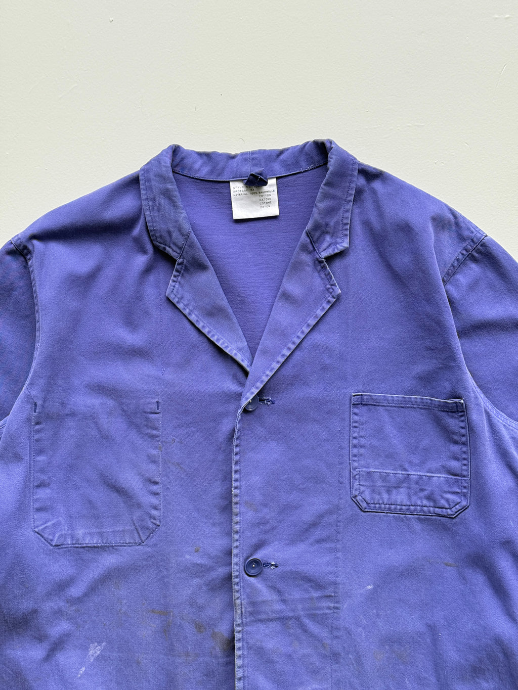 Blue French Chore Jacket 90's Vintage Workwear CH163 - XL