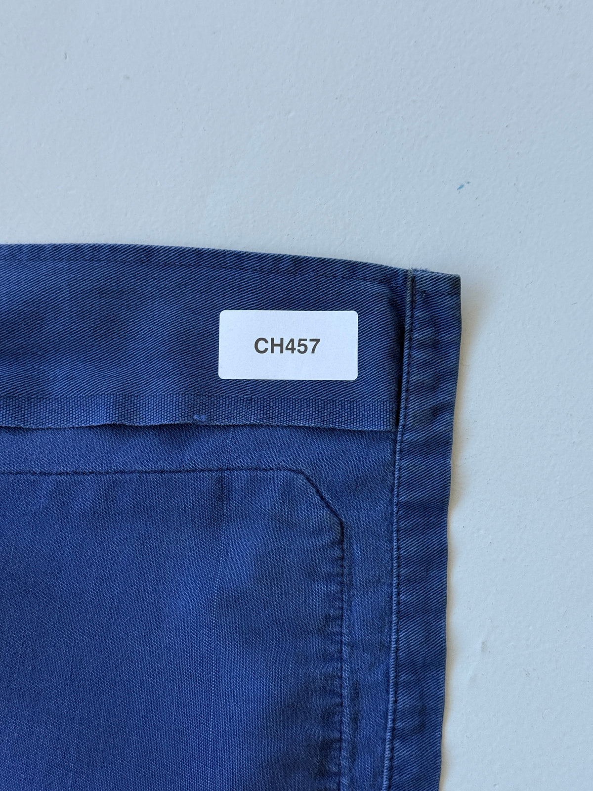 Blue British Rail 1970s Vintage Workwear Chore Jacket CH457 - Small