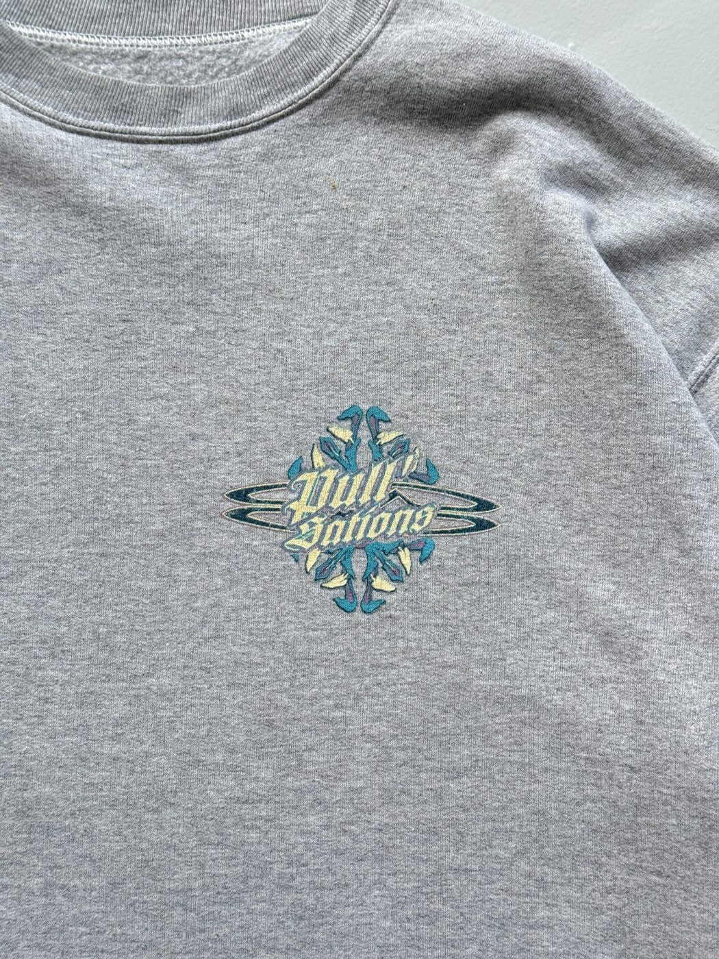 Wild Nations Surfer Graphic 90's Vintage Sweatshirt - Large