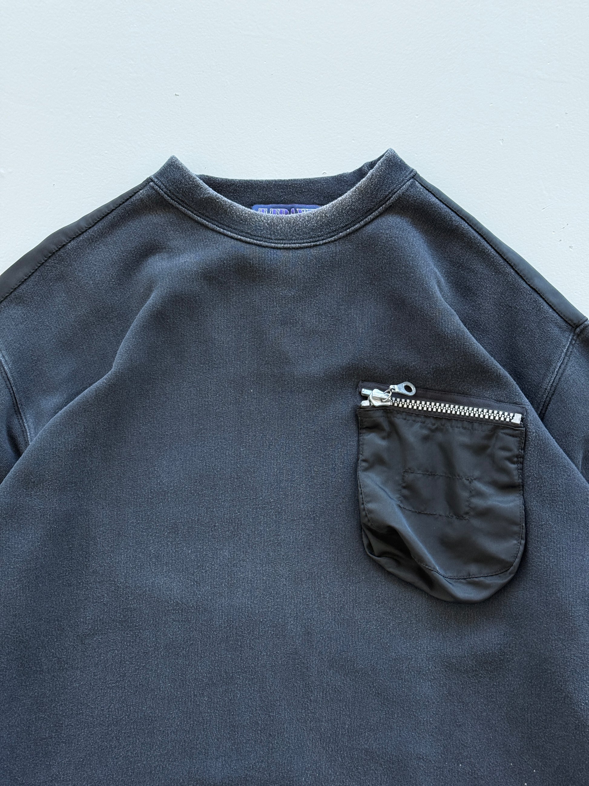 Black Traxx 90's Vintage Techno Rave Graphic Sweatshirt Jumper - XL