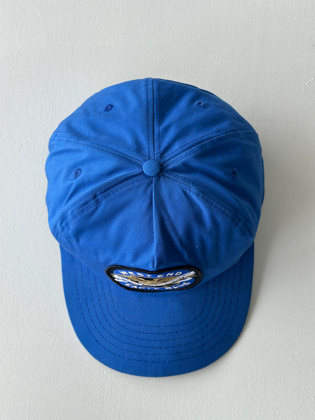 Blue West End Eagle Blue Beer 90's Vintage SnapBack Trucker Cap
