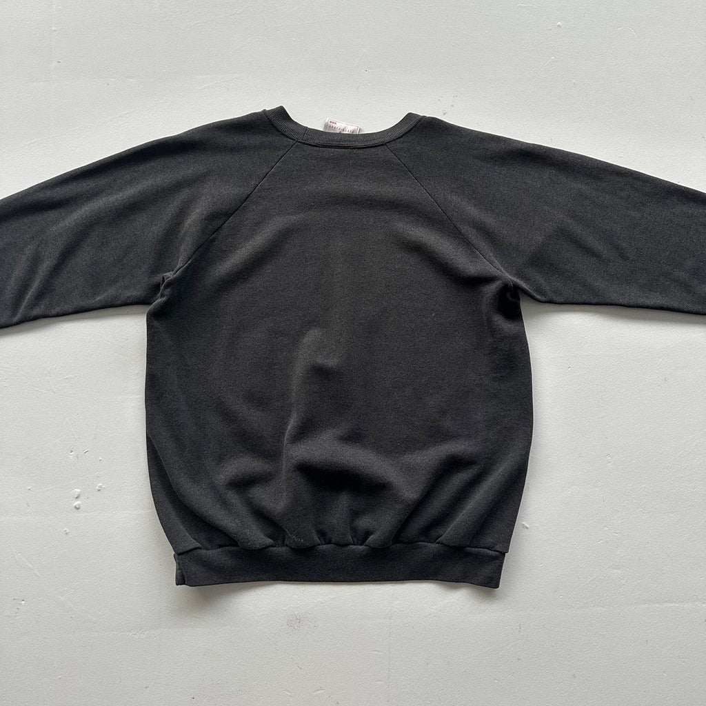 Black Harley Davidson 3D Emblem Rare 90’s Vintage Sweatshirt - Medium