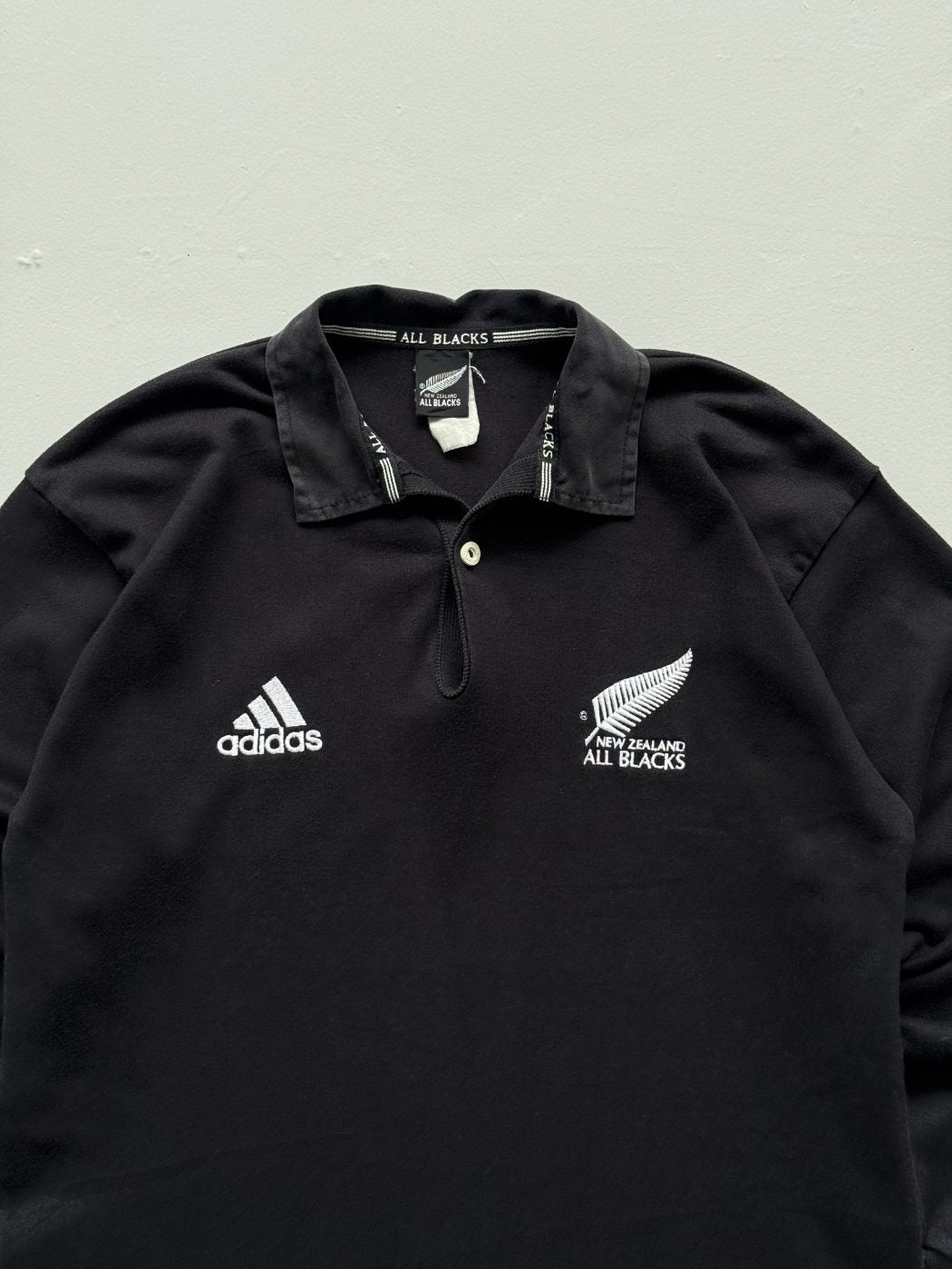 Adidas New Zealand All Blacks 2000's Vintage Rugby Polo - Women's Small