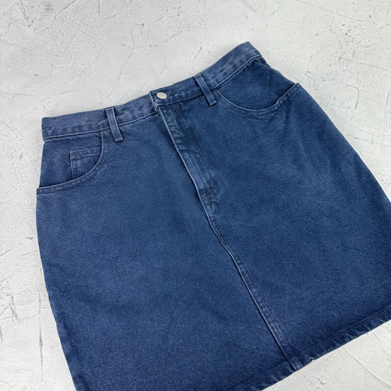 Guess Denim Over-dyed Vintage Skirt - W29 L18 Small