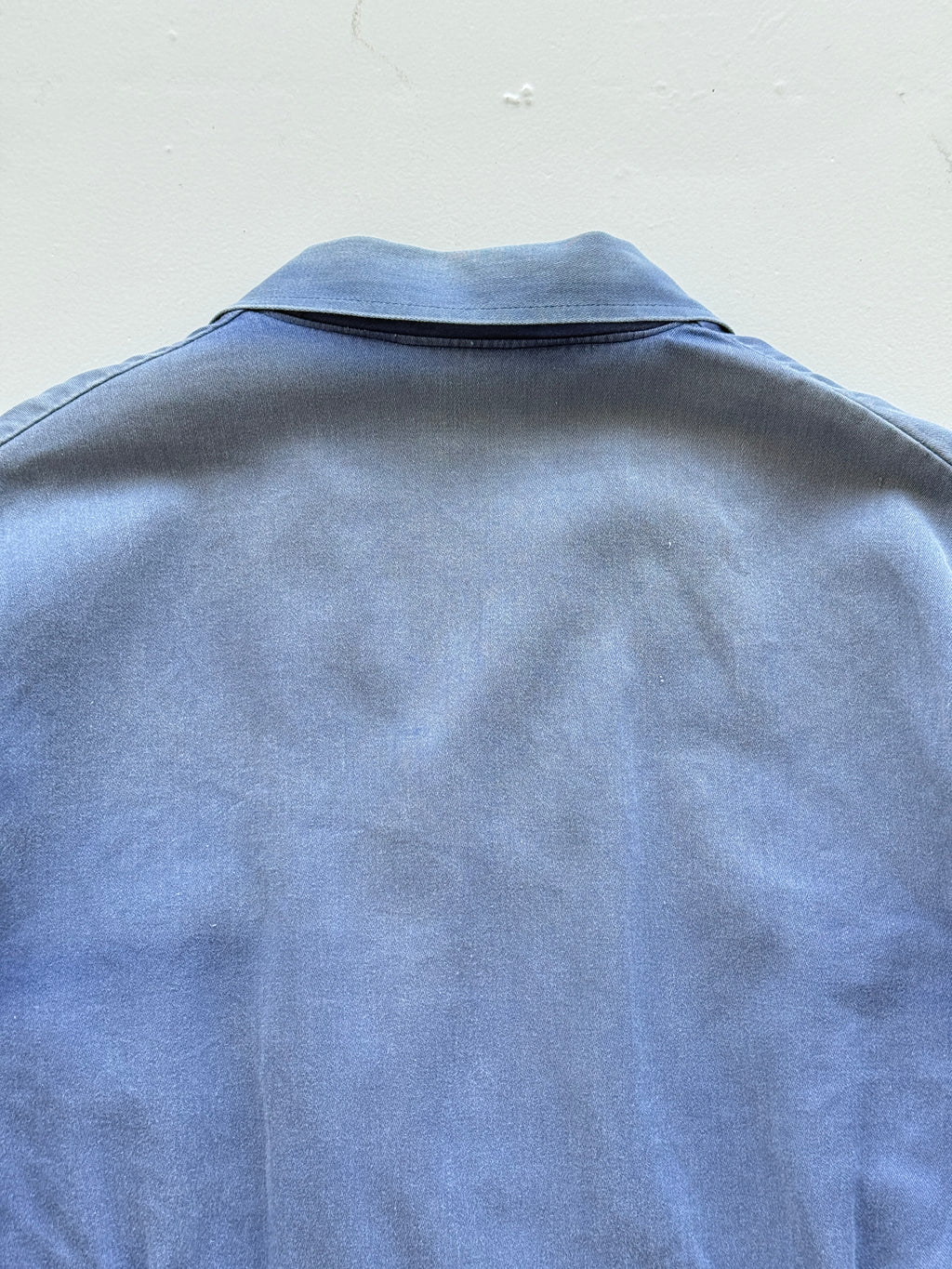 Faded Blue French Vintage Workwear Chore Jacket CH369 - XL