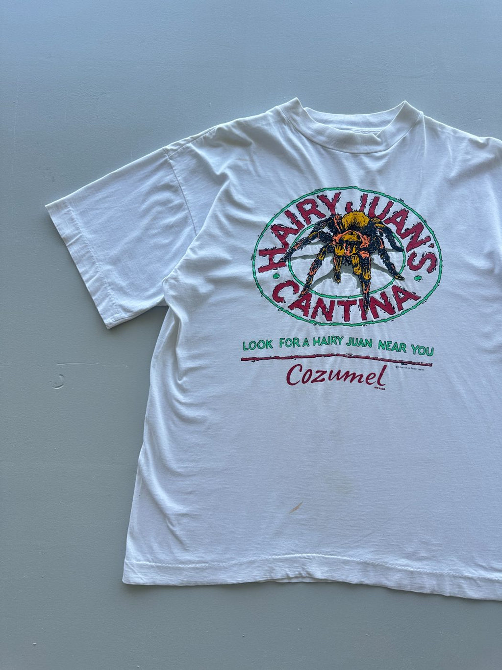 Viva Pancho Hairy Juan's Cantina Cozumel 90's Vintage Single Stitch T-Shirt - Me