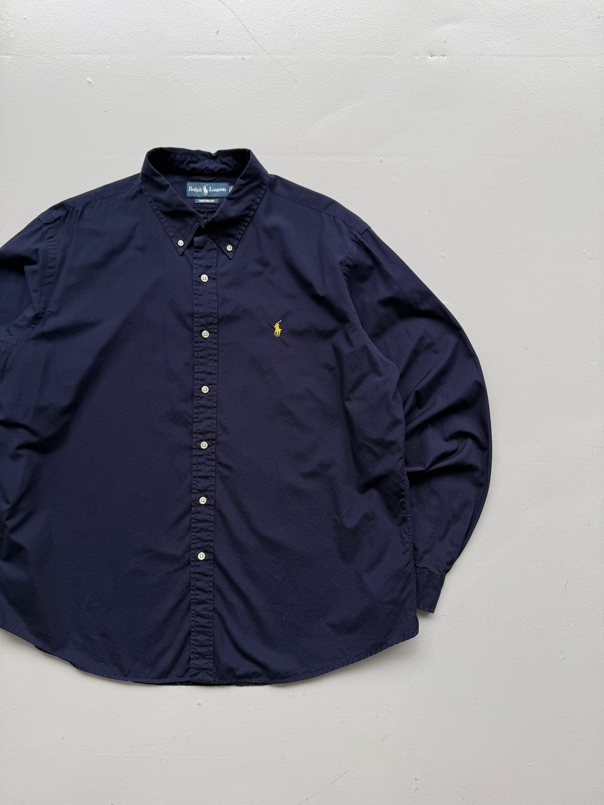 Ralph Lauren Custom Fit Vintage Oxford Button-Down Shirt - XL