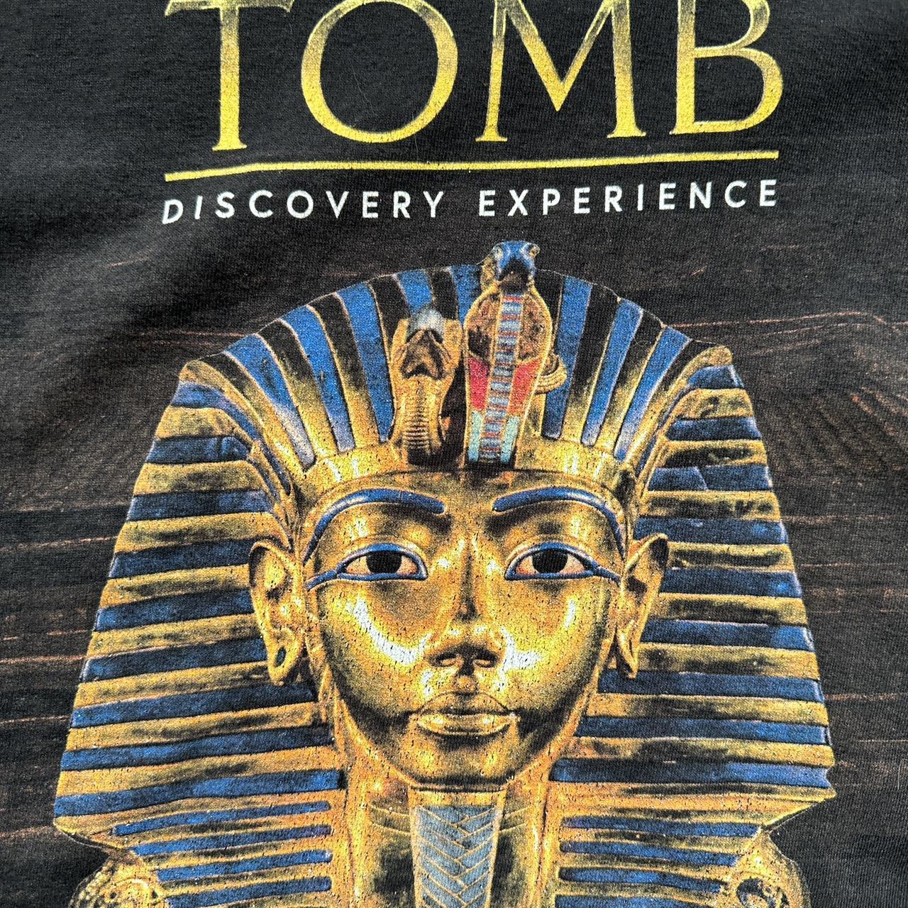 Black Egyptian Tomb 00s Vintage T-shirt - XL