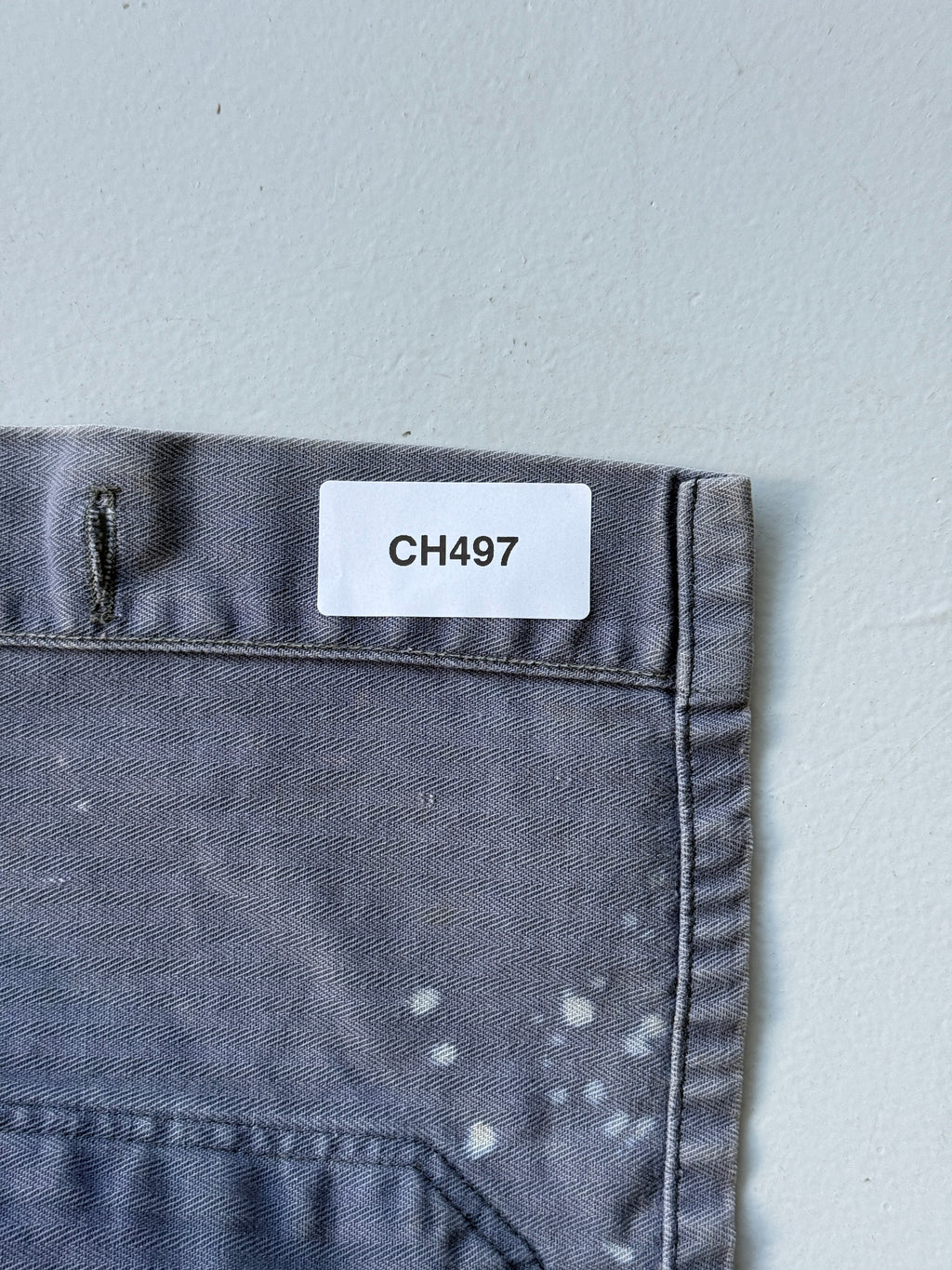 Thrashed Blue Pionier Vintage Workwear Chore Jacket CH497 - Medium