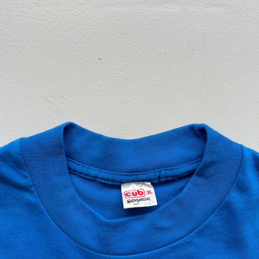 Blue Santa Domingo Paradise 90s Vintage T-shirt - Medium