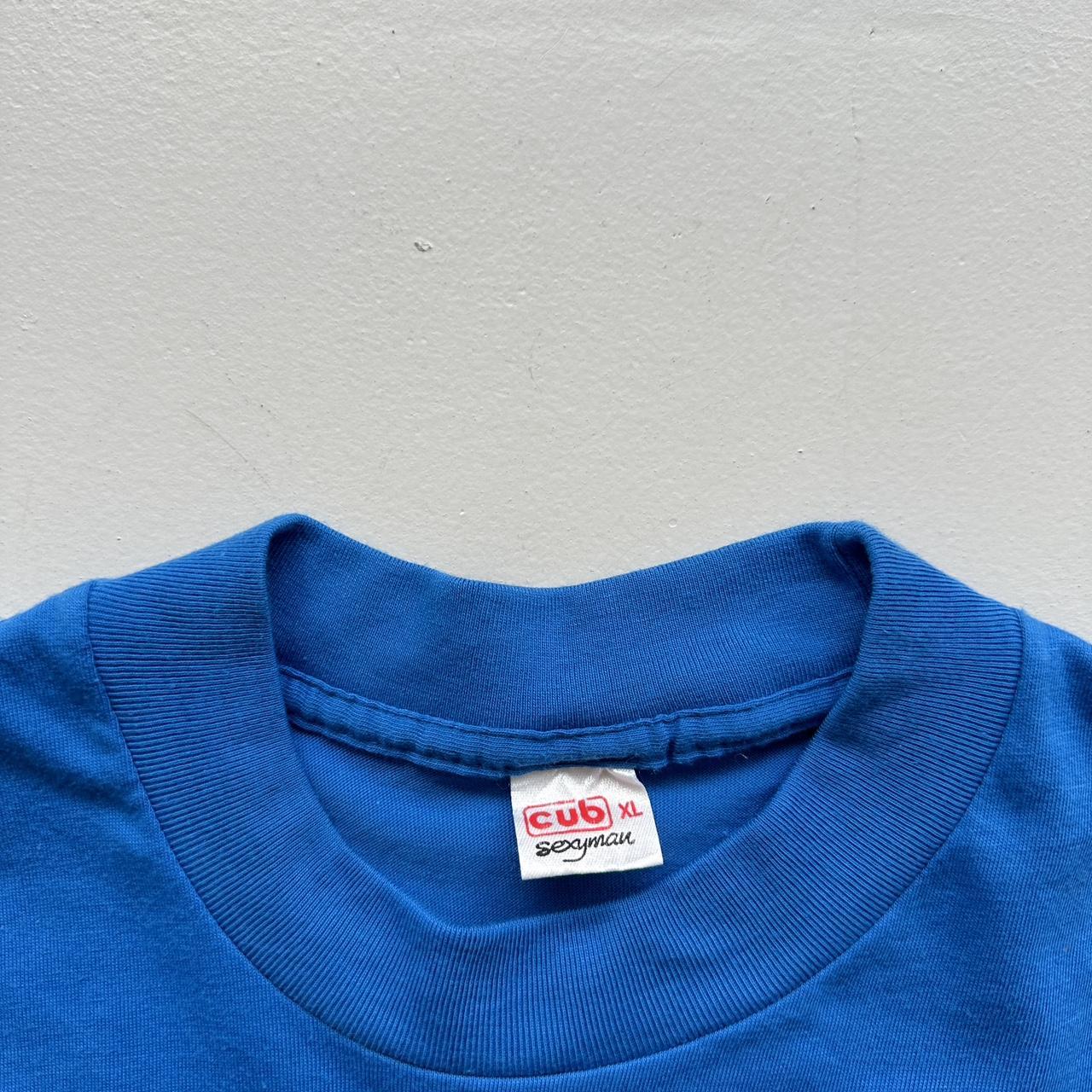 Blue Santa Domingo Paradise 90s Vintage T-shirt - Medium