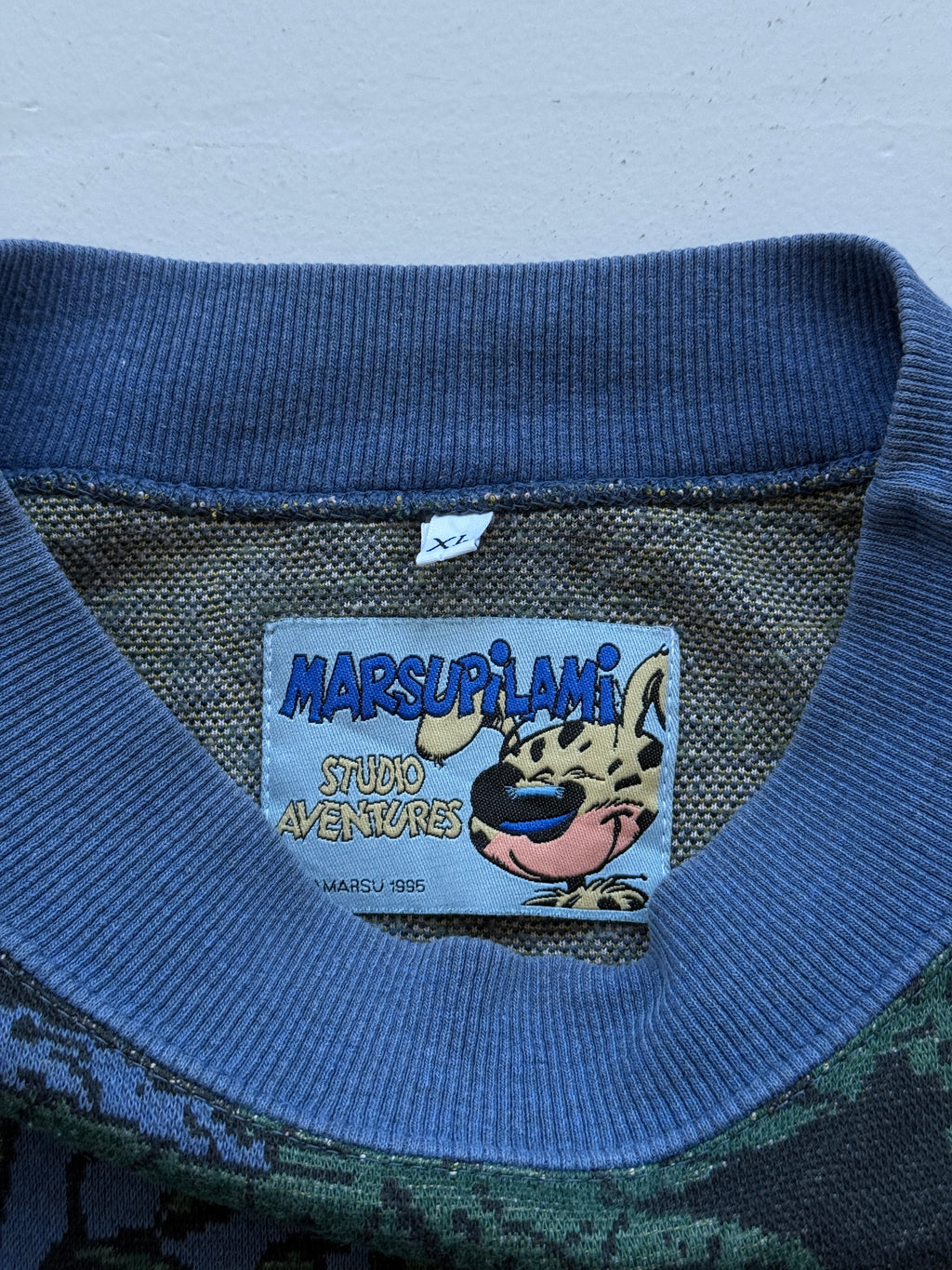 Blue Rare Disney 00's Vintage Studio Adventures Marsupilami Sweatshirt - XL