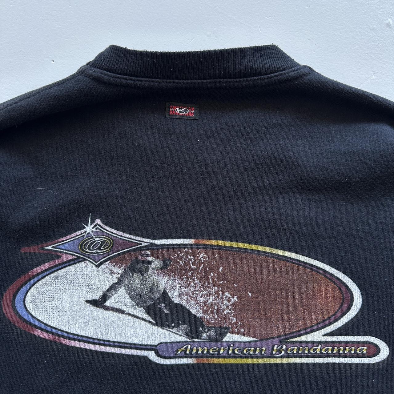 Black Anba Snowboarding 90’s Vintage Graphic Sweatshirt - Medium
