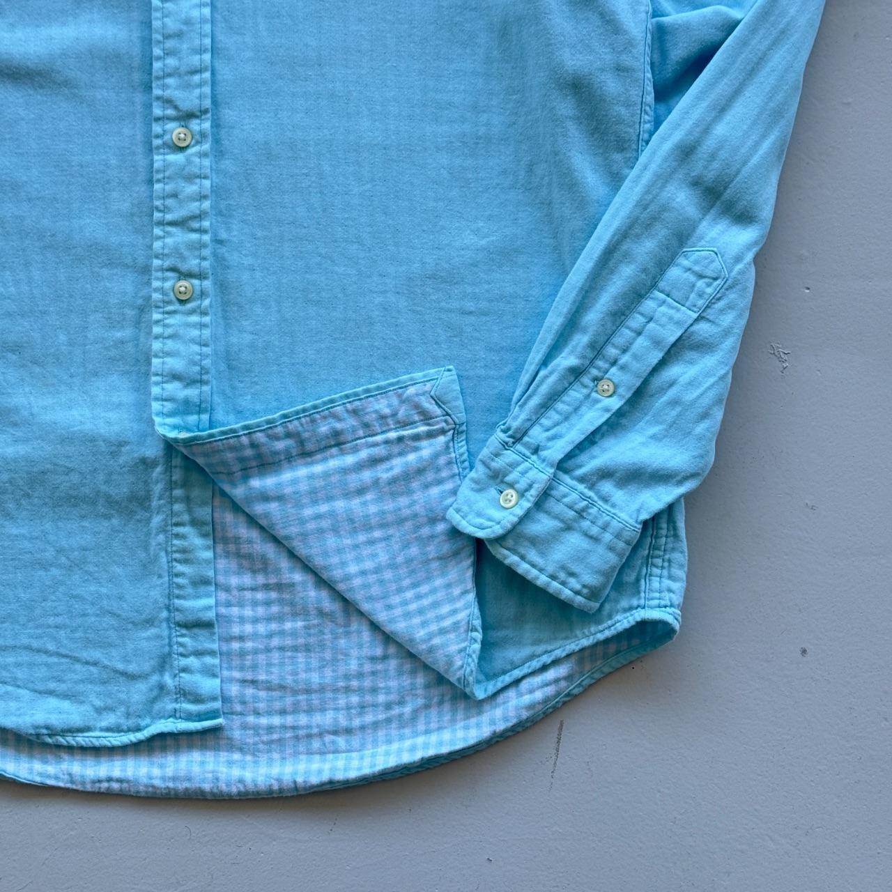 Pale Blue Ralph Lauren 00's Oxford Shirt - Medium