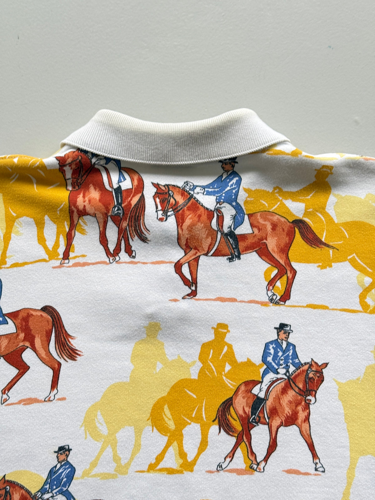 Greenfield Made in Italy Equestrian 80's Vintage Sweatshirt - Medium