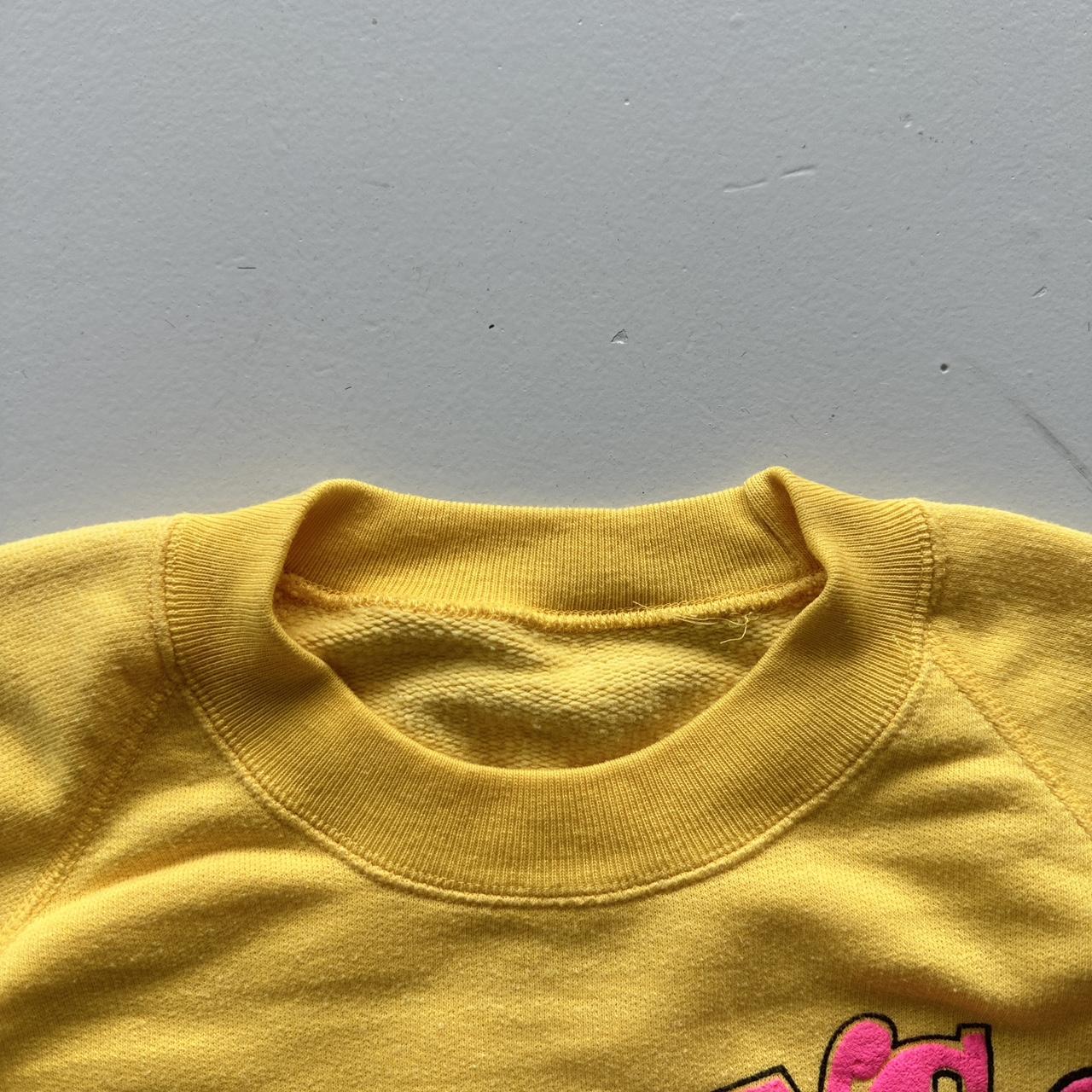 Yellow Young Love DC 1984 80’s Sweatshirt - Medium
