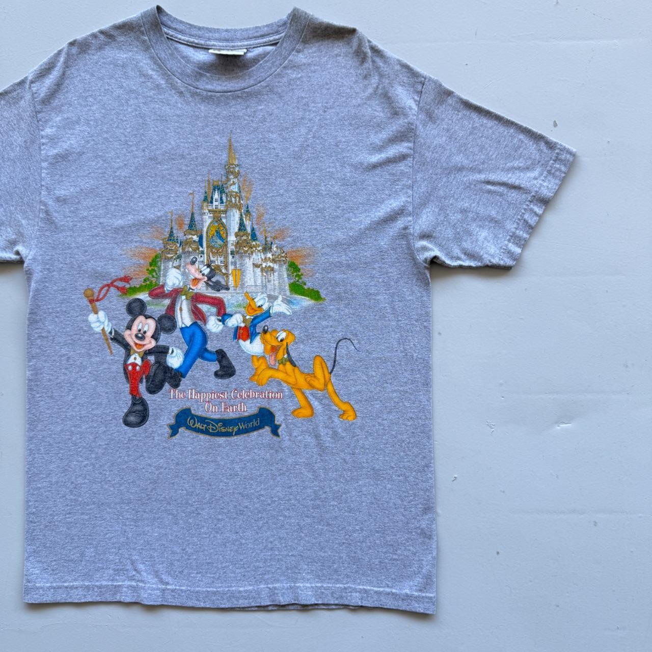 Grey Walt Disney World 00s Vintage Graphic T-shirt - Large