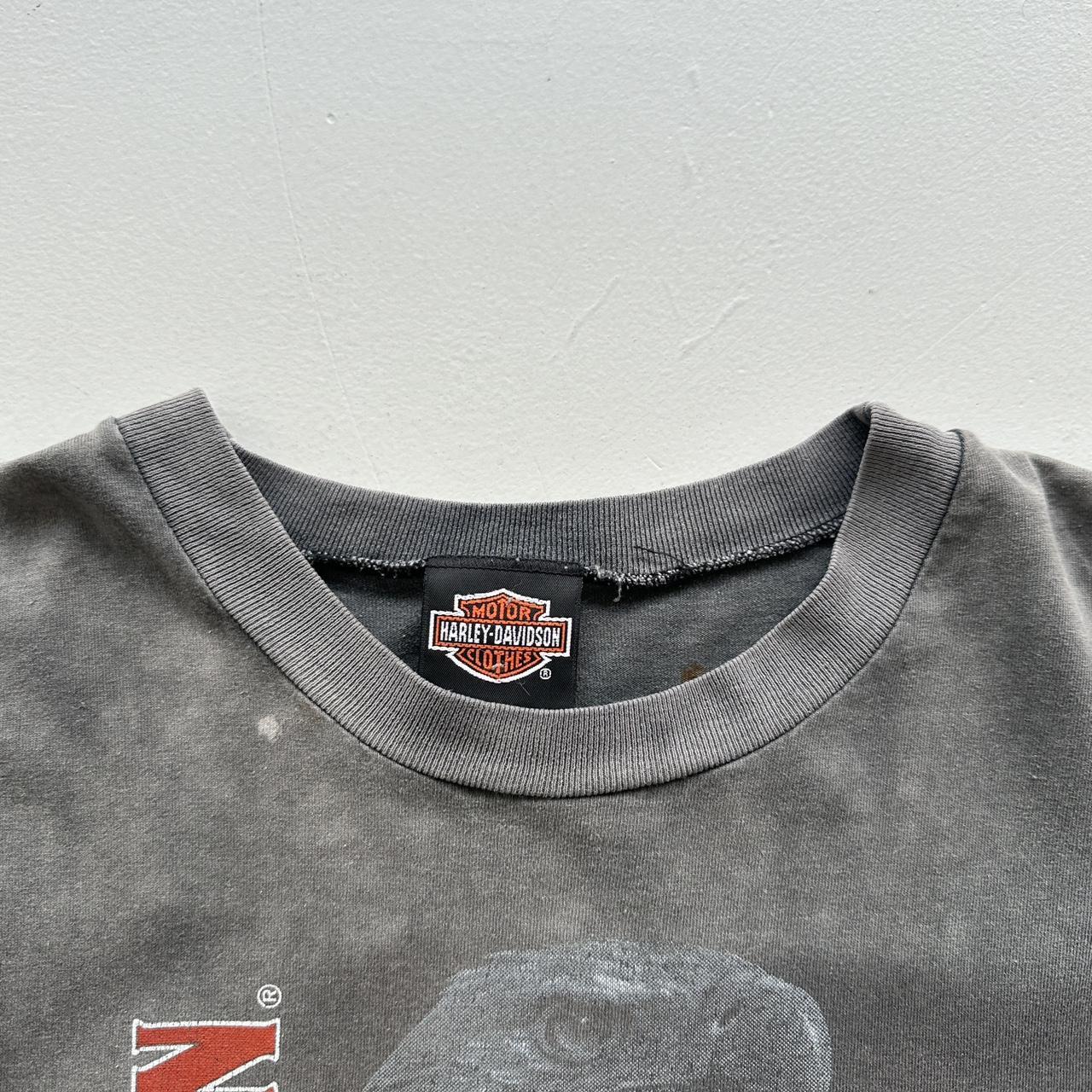 Faded Harley Davidson 80s Vintage T-shirt - Large