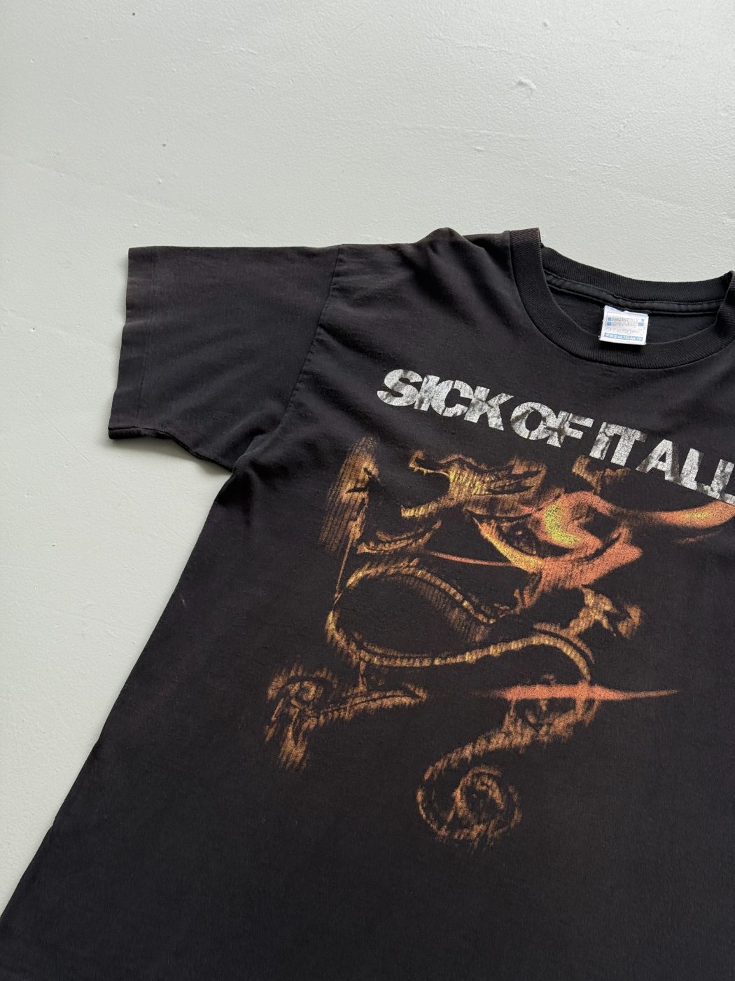 Sick of It All Scratch the Surface 90s Vintage Single Stitch Band T-Shirt - Larg