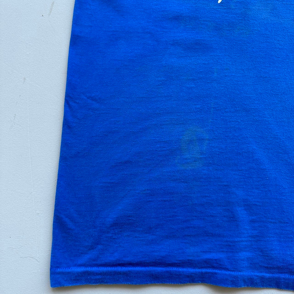 Todays The Day Blue 90s Vintage T-shirt - Medium