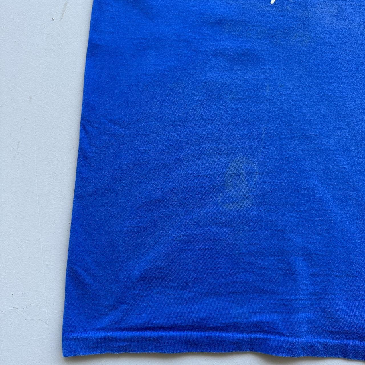 Todays The Day Blue 90s Vintage T-shirt - Medium