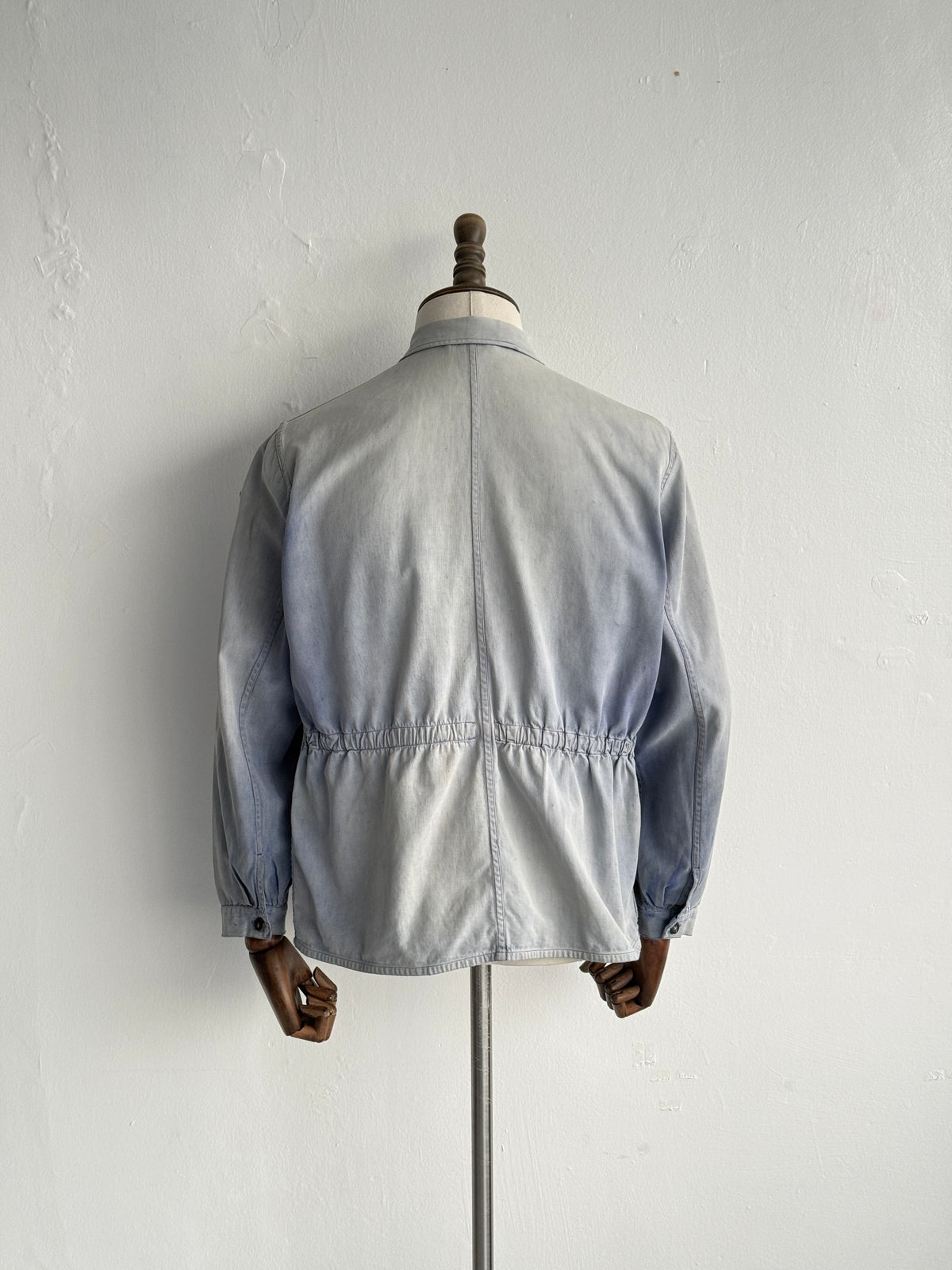 Thrashed Blue Lotus 1960's Vintage Workwear Chore Jacket CH546 - Small