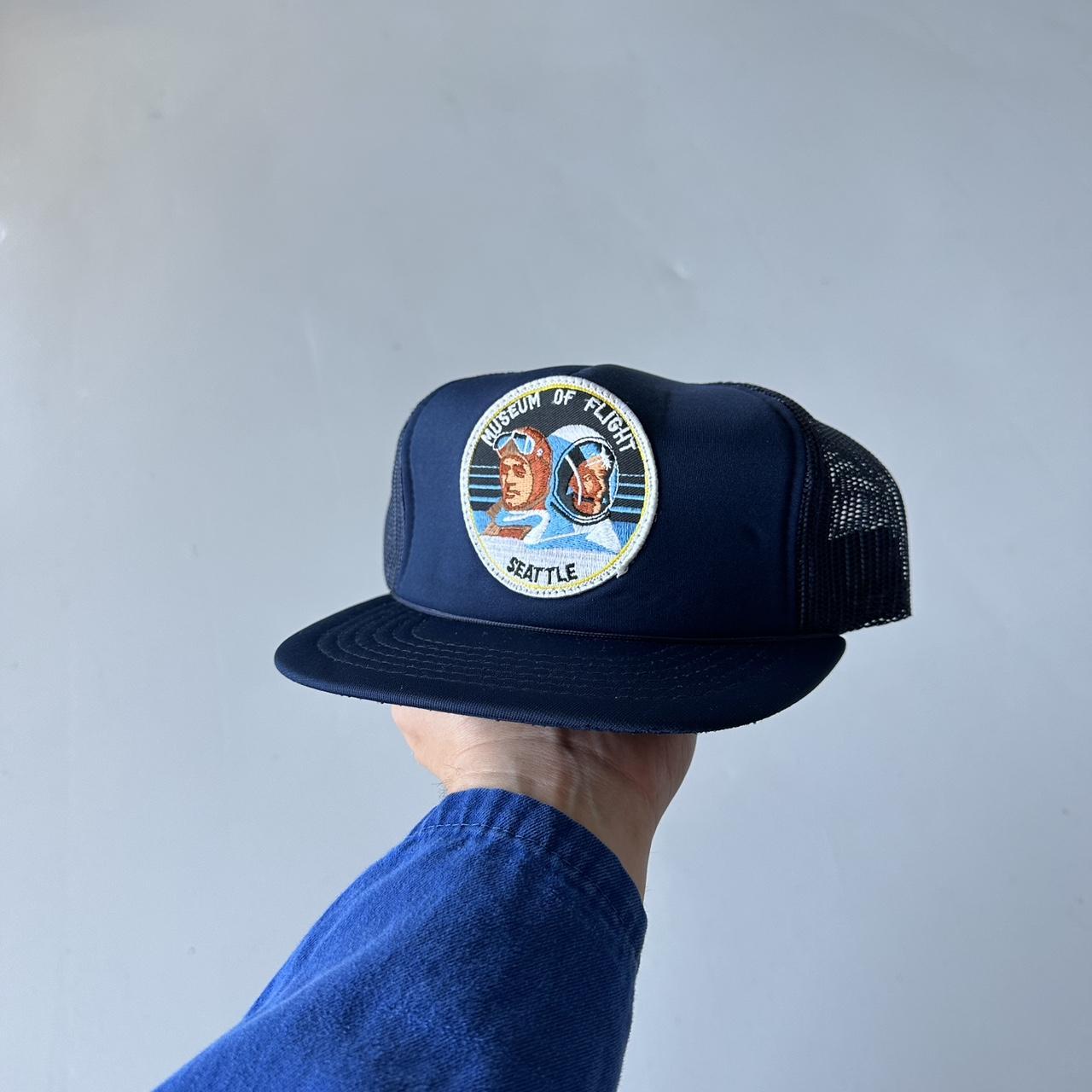 Navy Museum Of Flight Vintage SnapBack Trucker Cap